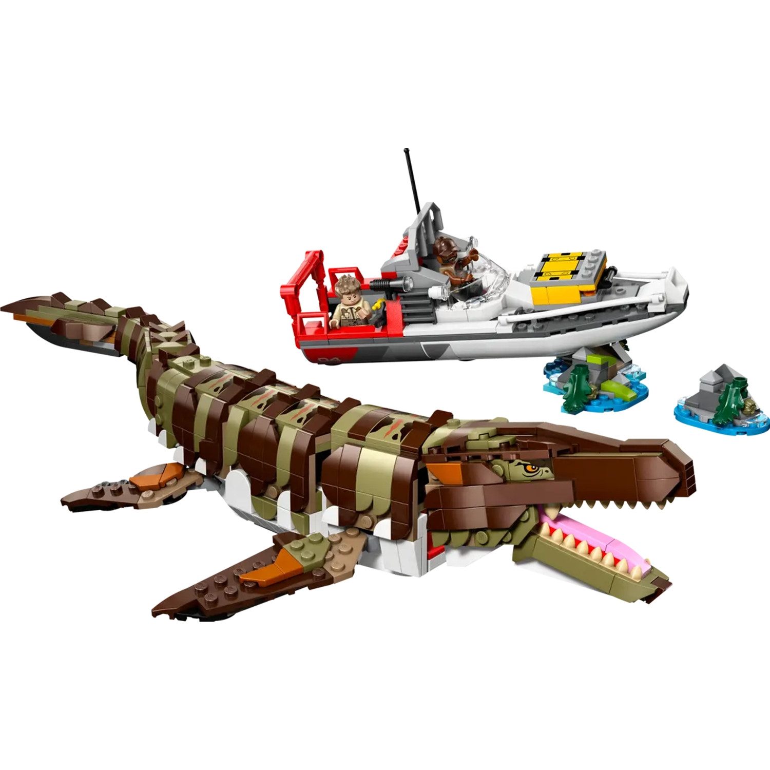 LEGO® 76974 Jurassic World™ Mosasaurier: Die Bootmission Konstruktionsspiel günstig online kaufen