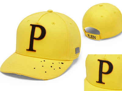 PHILIPP PLEIN Baseball Cap Philipp Plein Paint Logo Patch Baseballcap Hut Baseball Cap Kappe Hat