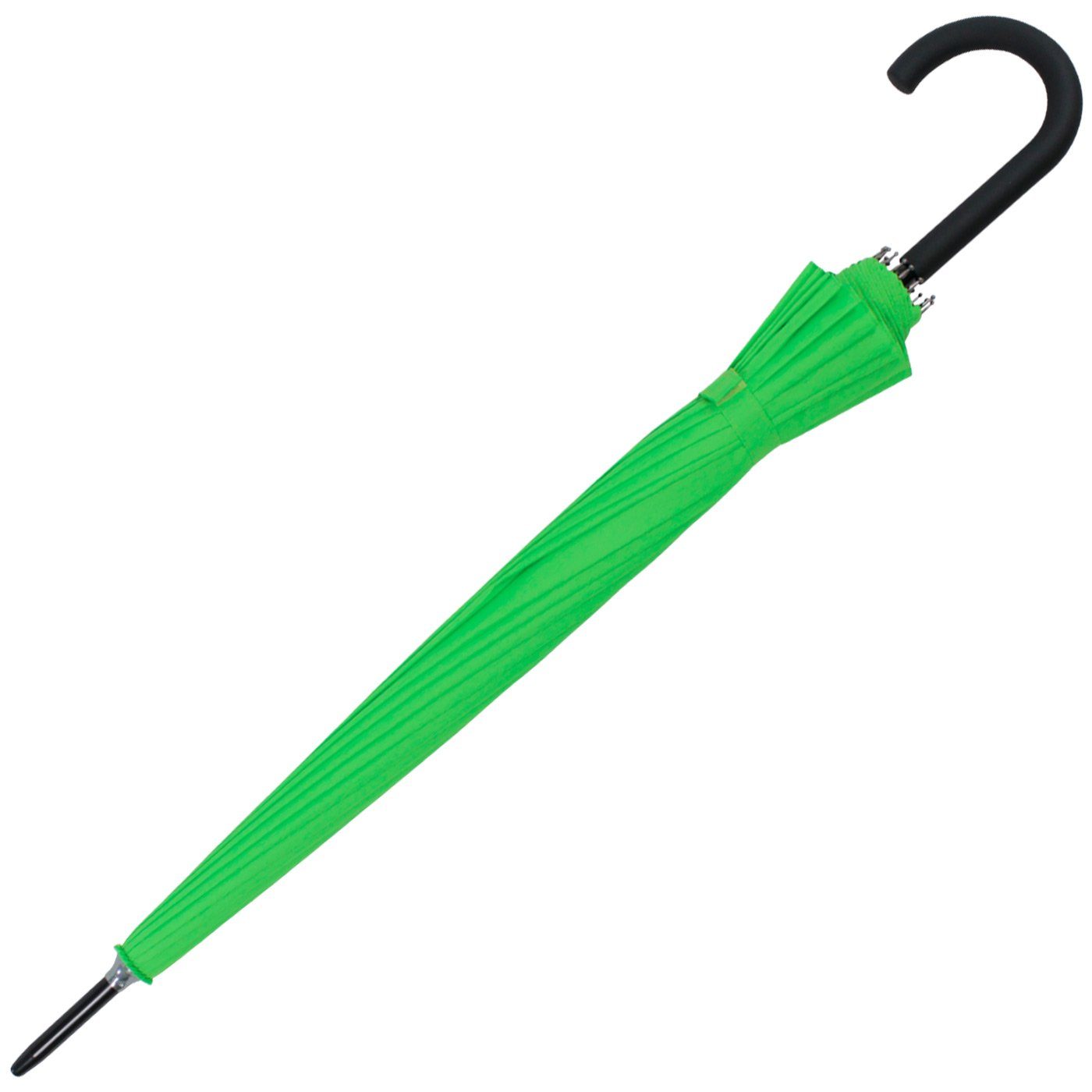iX-brella Stockregenschirm mit 16-teiligem Dach und Auf-Automatik, mit Fiberglas-Stahl-Gestell, in vielen Farben – Bild 5 von 5