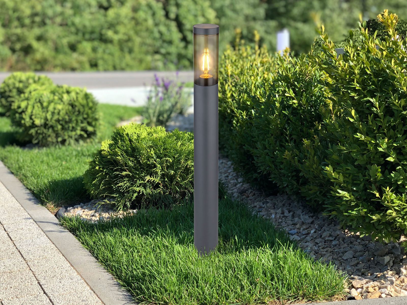 GLOBO LIGHTING LED Pollerleuchte, LED wechselbar, günstig online kaufen