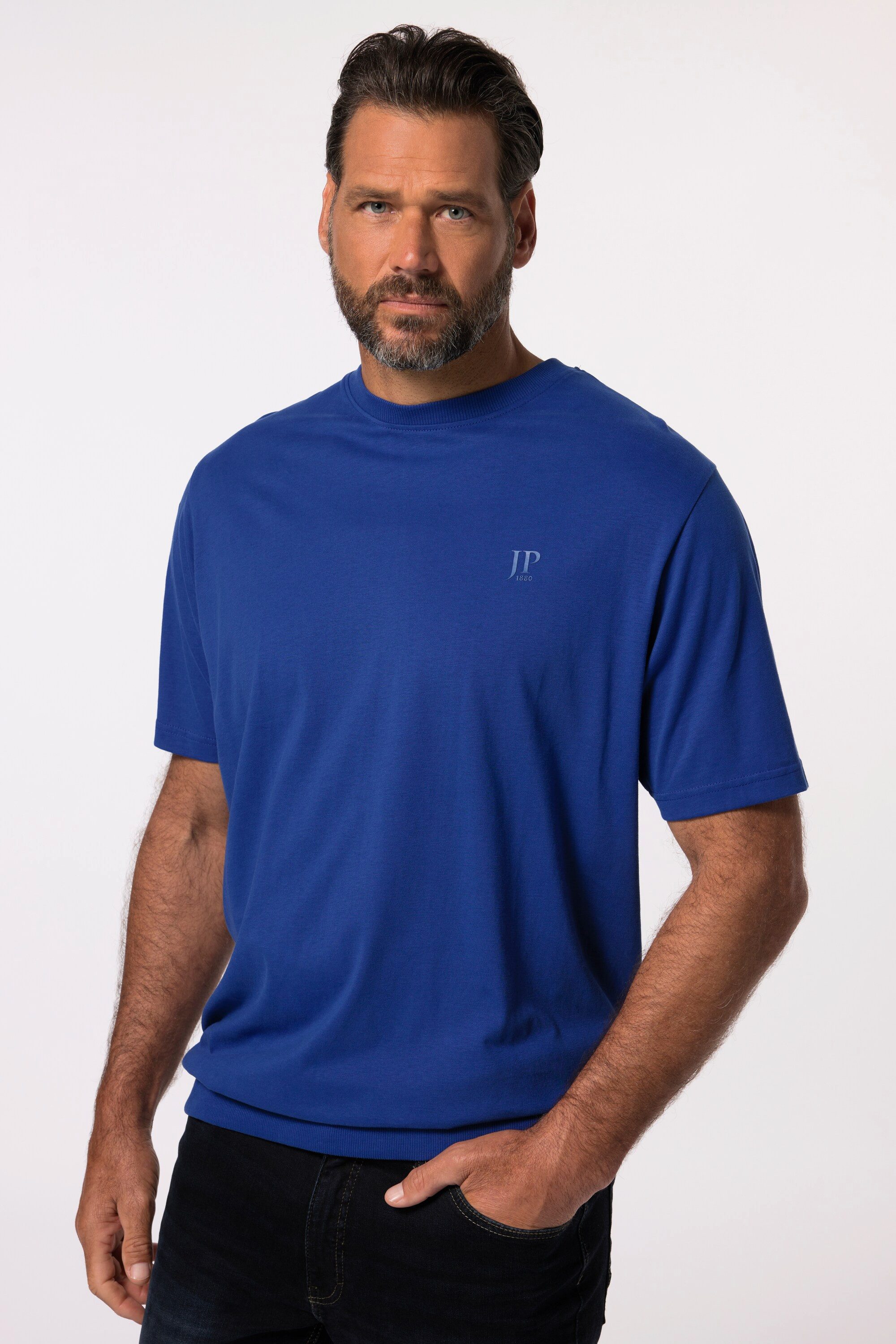 JP1880 T-Shirt T-Shirt Bauchfit Basic Halbarm günstig online kaufen