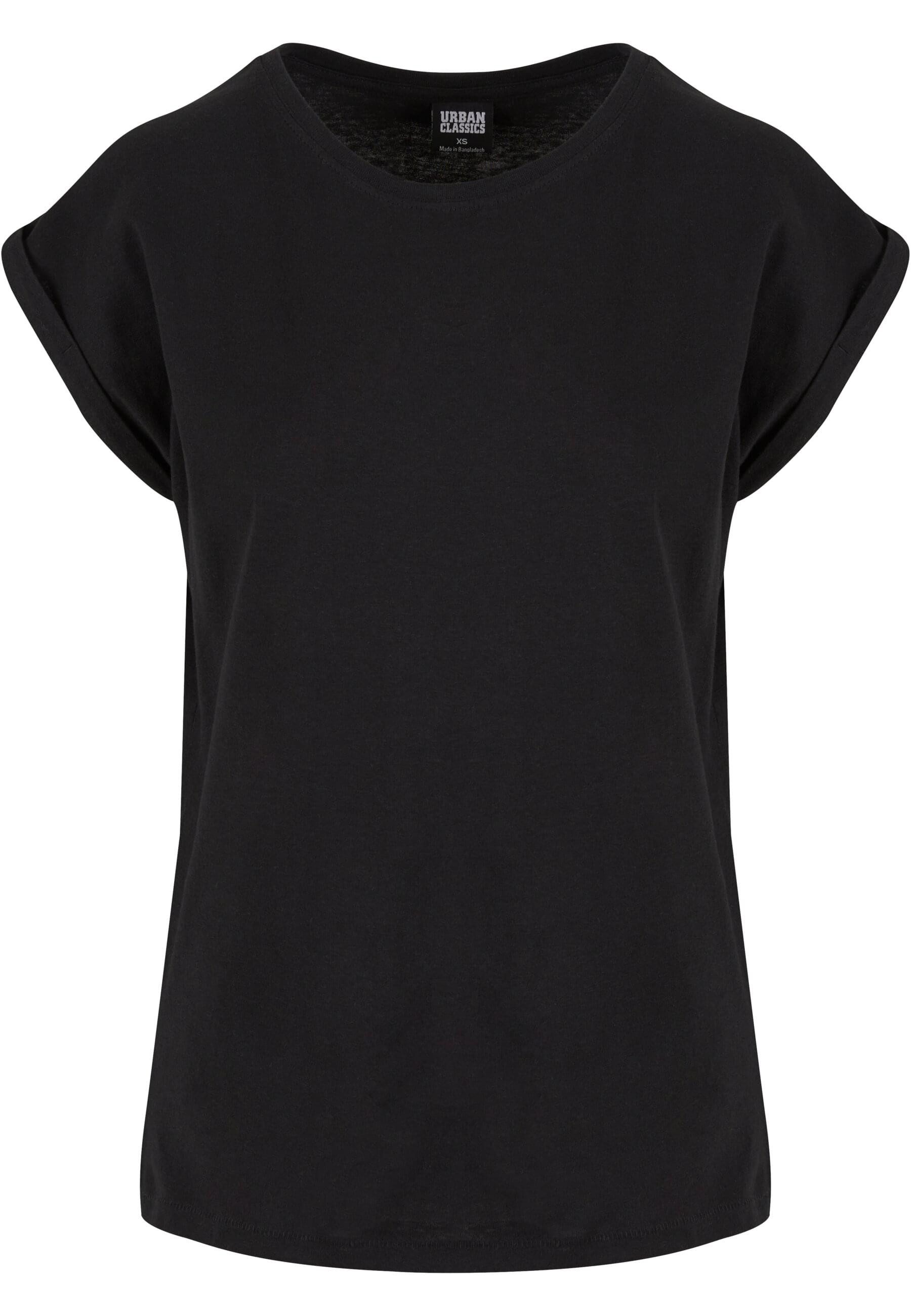 URBAN CLASSICS Kurzarmshirt Urban Classics Damen Ladies Extended Shoulder Tee (1-tlg)