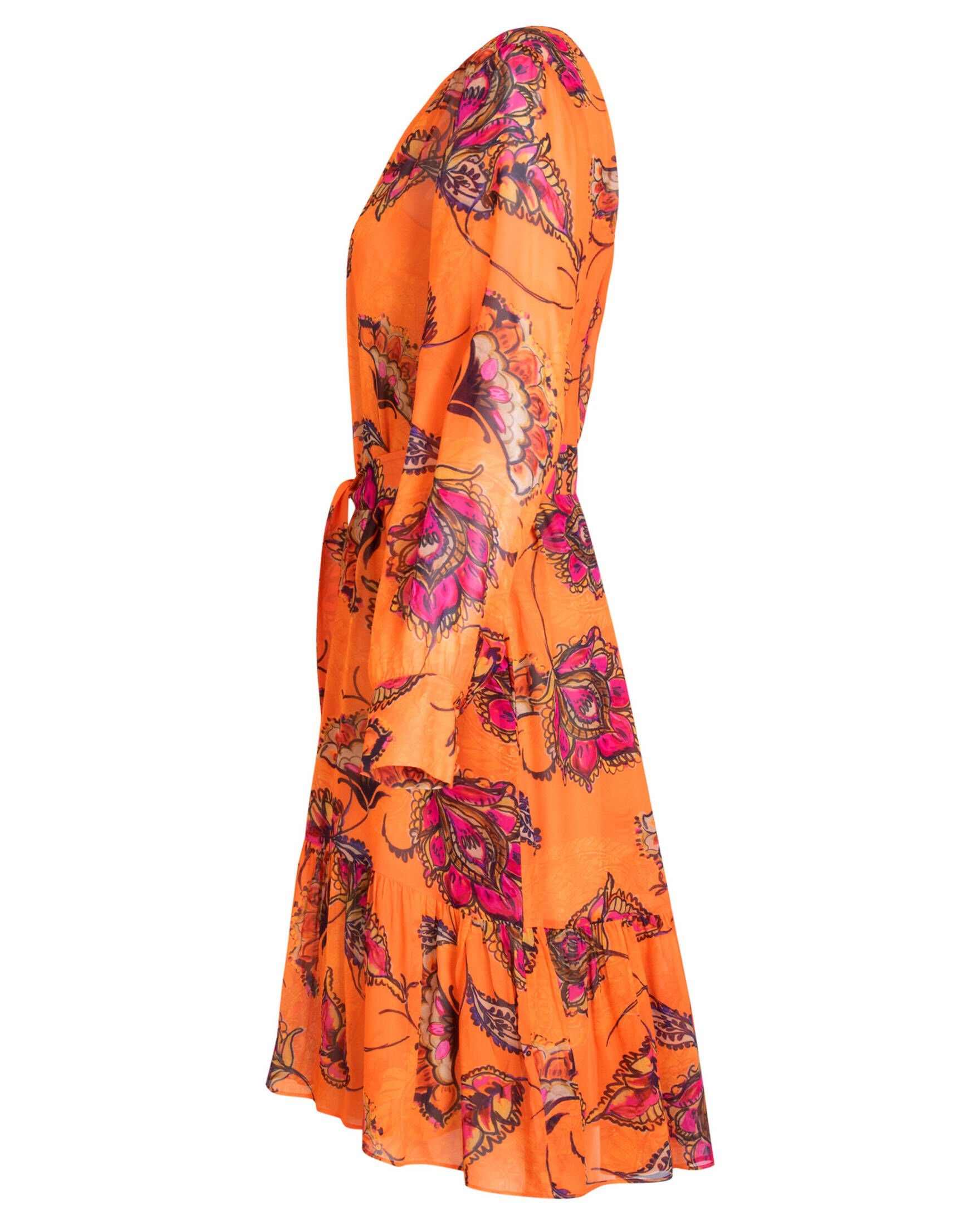 Lieblingsstück ETJEL (1-tlg) Damen Kleid Blusenkleid (33) orange