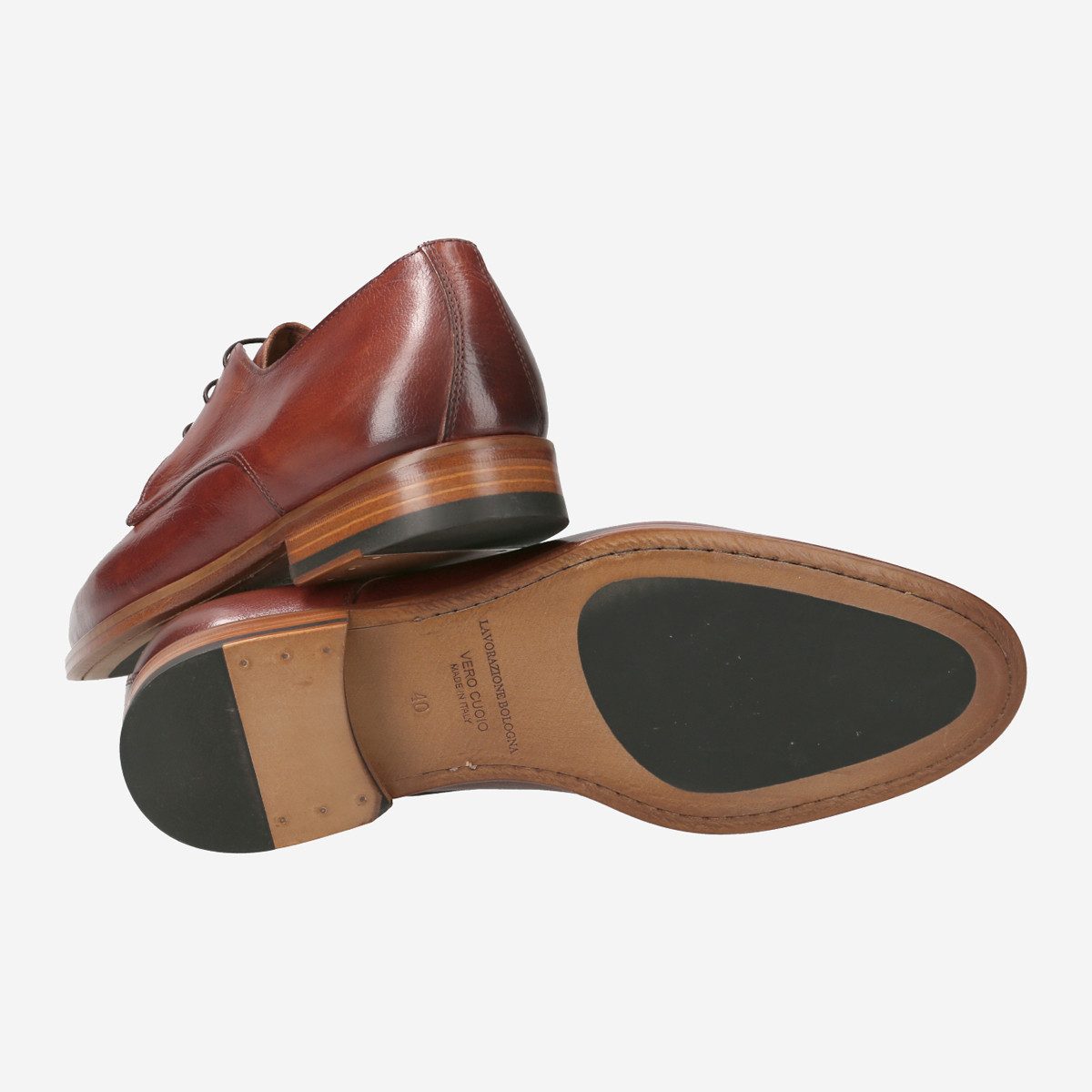 Flecs Flecs B310-51 BUFALO TAN INGLESE, Schnürschuhe, Braun, Herren Schnürschuh