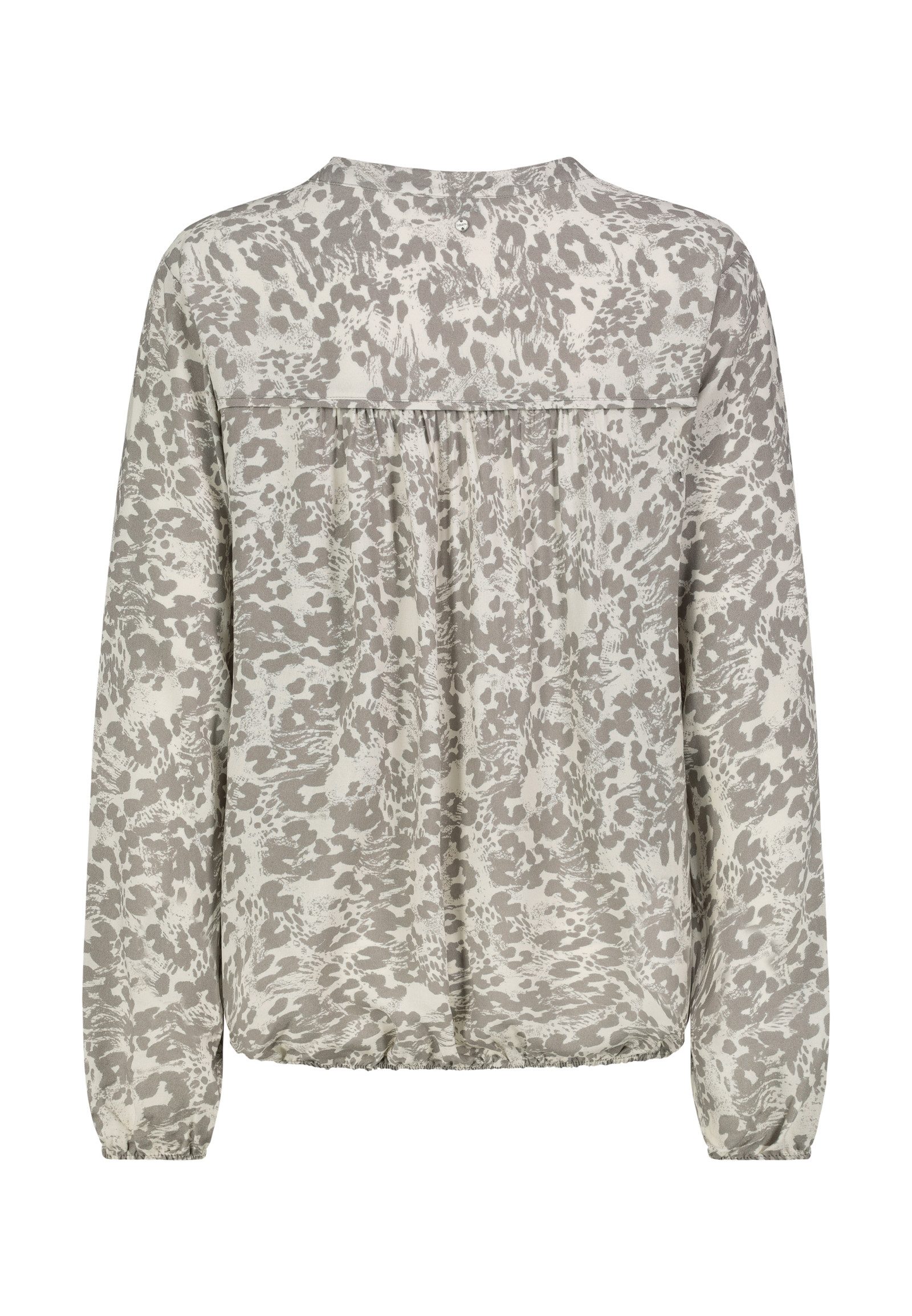 SUBLEVEL Langarmbluse Damen Bluse mit verschiedenen Mustern V-Ausschnitt mi günstig online kaufen