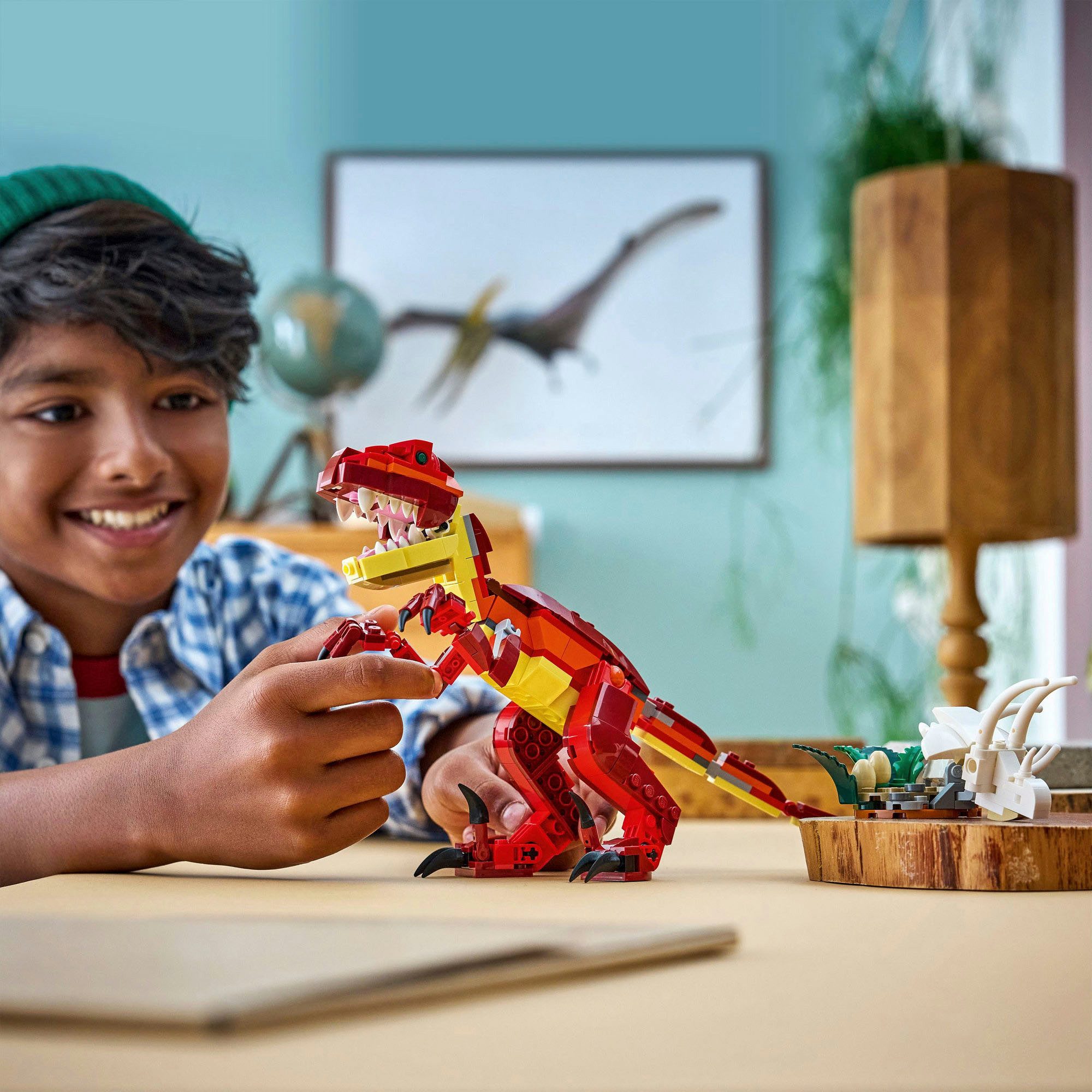 LEGO® Wilder Dinosaurier (31379), LEGO Creator Konstruktionsspielsteine, (283 St), Made in Europe