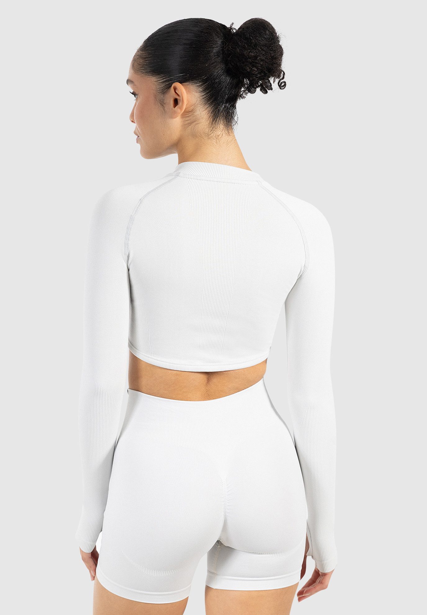 Smilodox Outdoorjacke Harly, Seamless Cropped Trainingsjacke, Reißverschlus günstig online kaufen