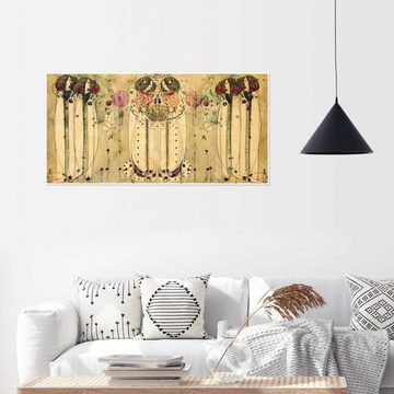 Posterlounge Poster Charles Rennie Mackintosh, Die Wassail, Wohnzimmer Malerei