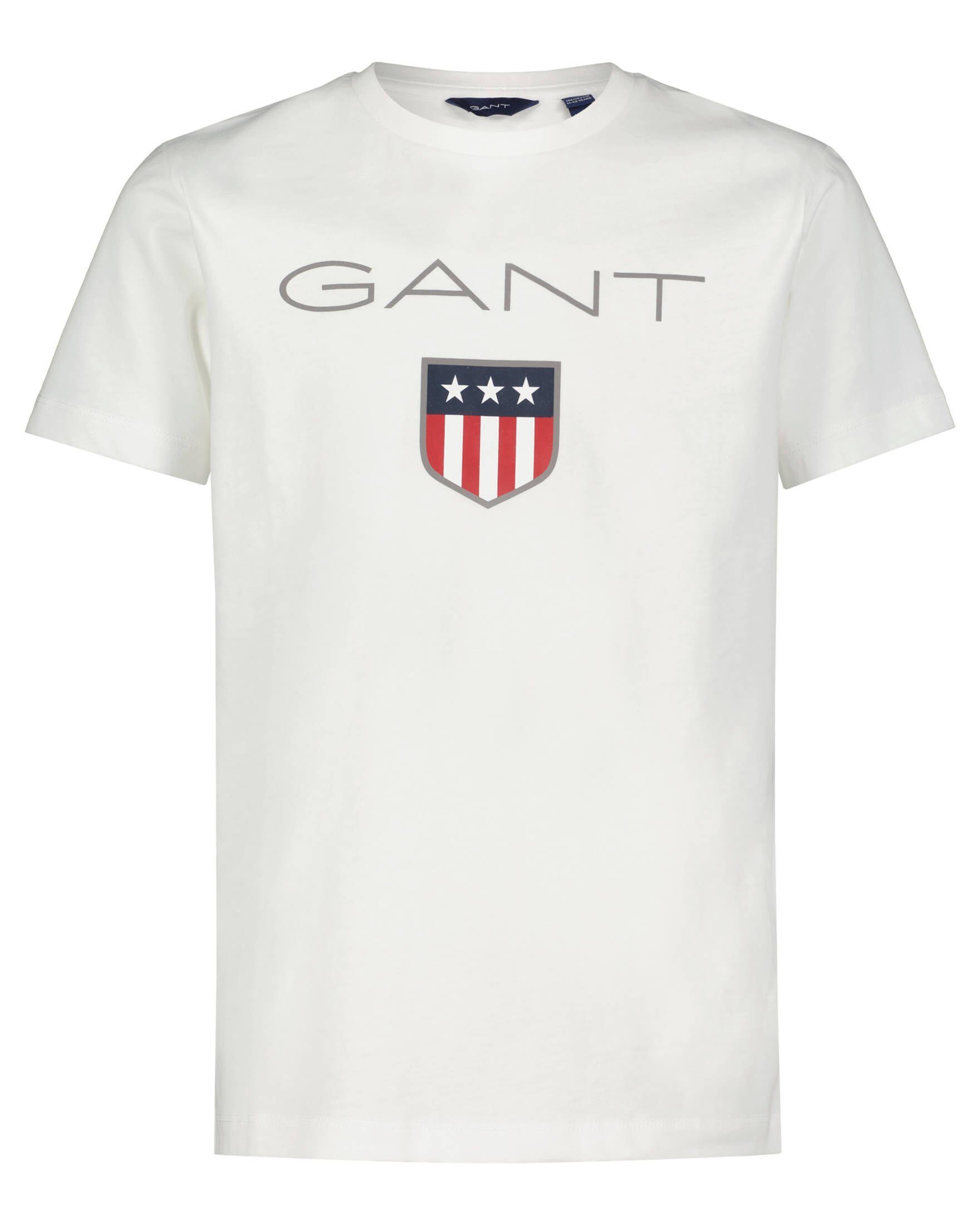(1-tlg) (10) weiss T-Shirt Jungen T-Shirt Gant