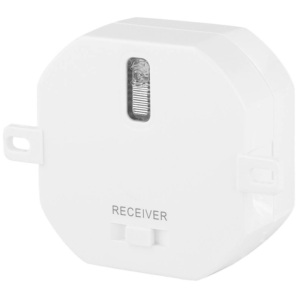 smartwares Schalter Lichtschalter-Set Funk-Einbauschalter + Fernbedienung SH4-99557