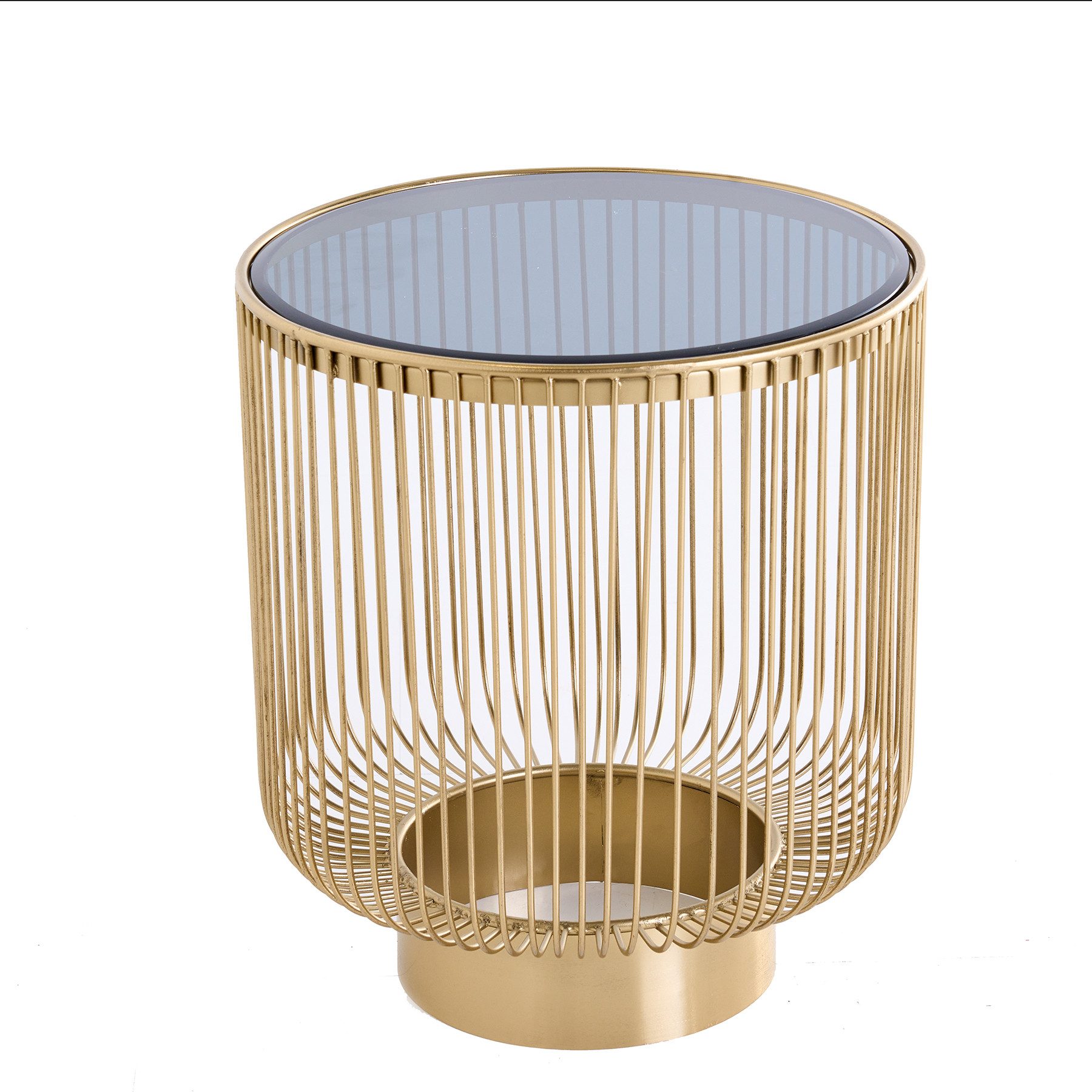 riess-ambiente Beistelltisch VARIATION Ø50cm gold / schwarz (Einzelartikel, günstig online kaufen