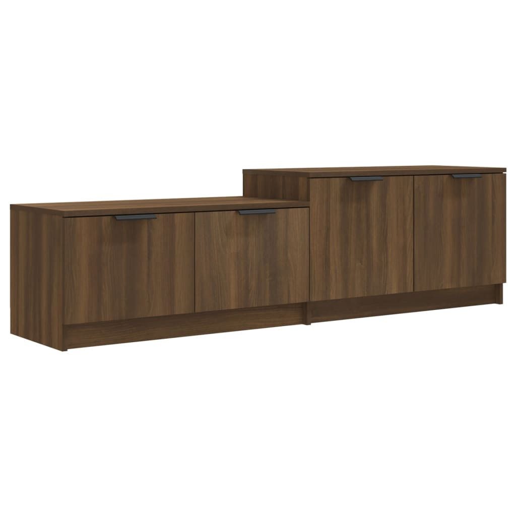 vidaXL TV-Schrank TV-Board Braun Eichen-Optik 158,5x36x45 cm Holzwerkstoff günstig online kaufen