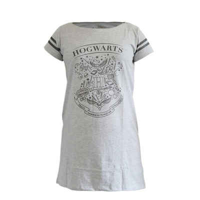 Harry Potter Schlafanzug Harry Potter Hogwarts Damen Schlafshirt Gr. S bis XL