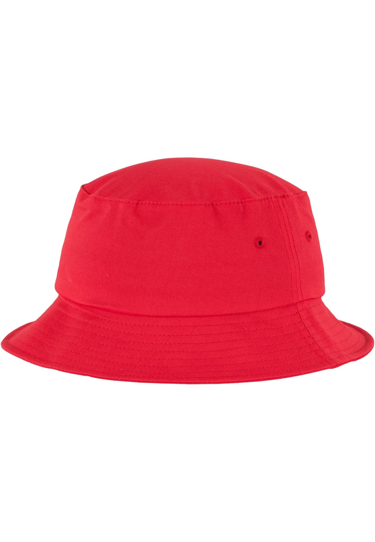 Hat Flexfit Flexfit Cap red Bucket Cotton Flex Accessoires Twill