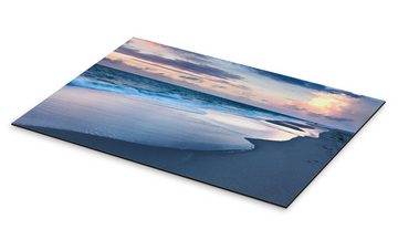 Posterlounge Alu-Dibond-Druck Markus Lange, Sonnenuntergang an der Nordsee, Badezimmer Maritim Fotografie