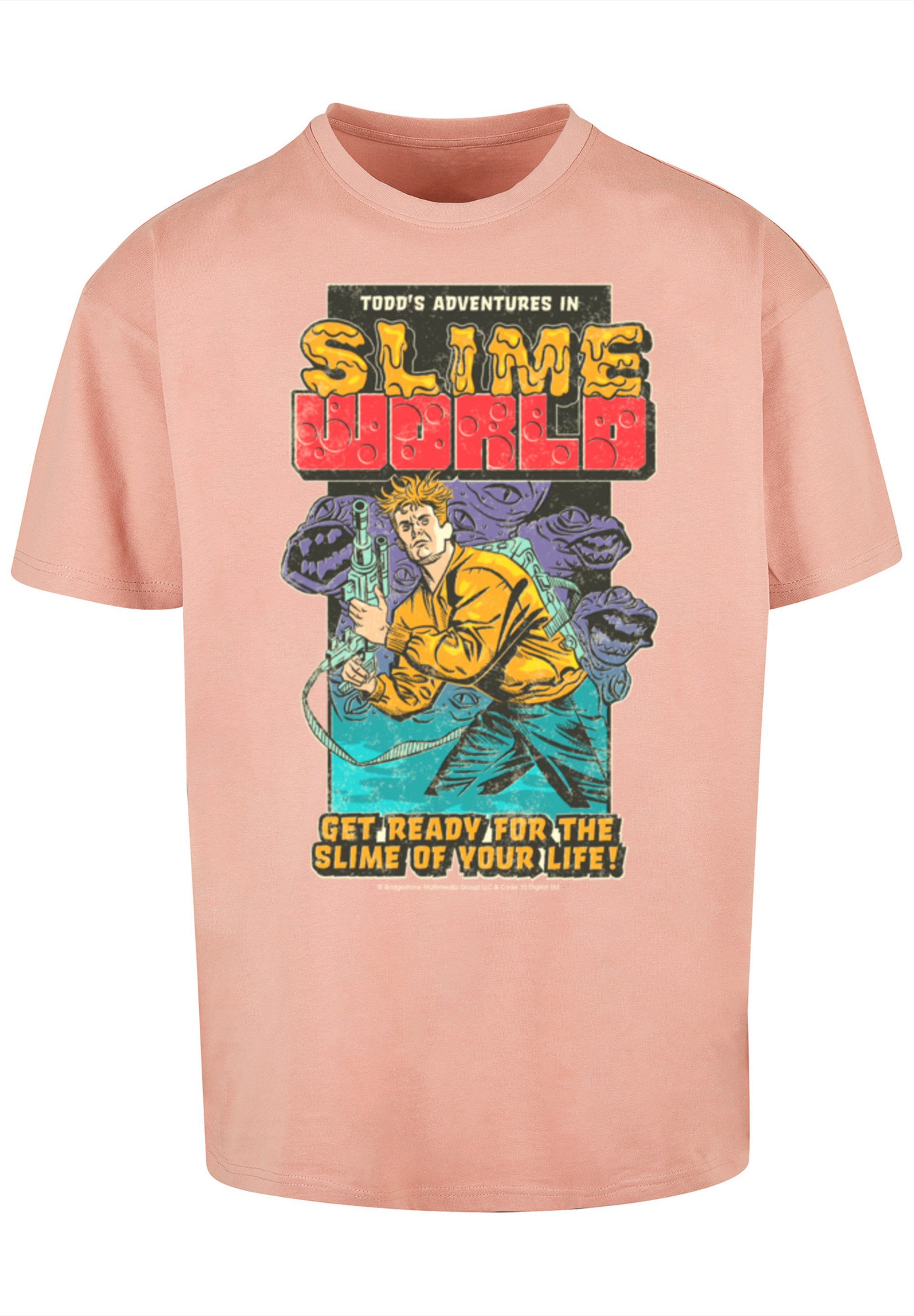 amber Gaming Adventures Todd's In Retro T-Shirt Print F4NT4STIC SlimeWorld