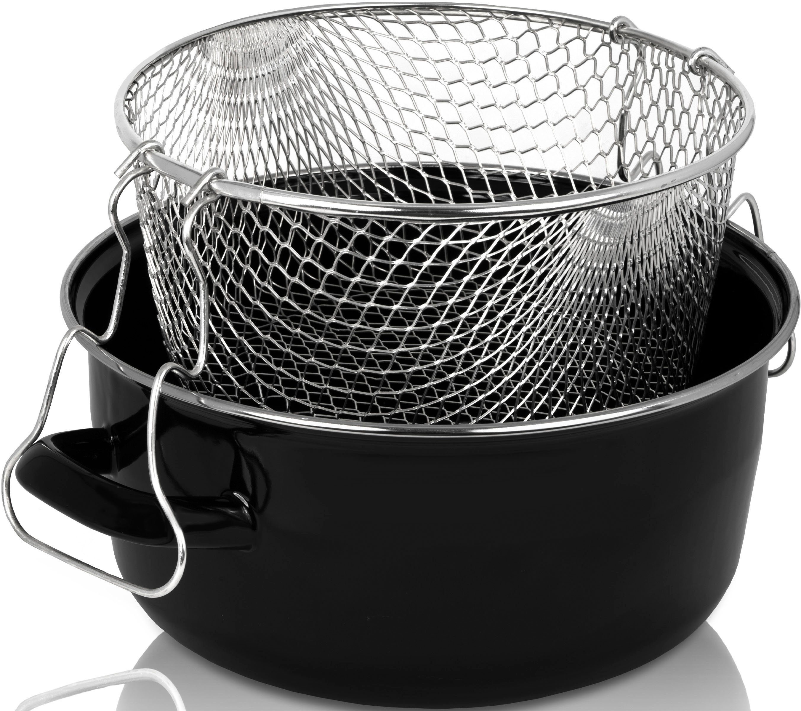 Krüger Topf-Set Pommes-Frites-Topf 24 cm PF24, (1-tlg)