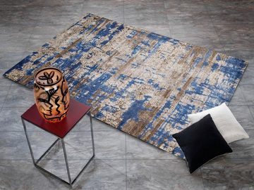 Teppich Signature Fusion, OCI DIE TEPPICHMARKE, rechteckig, Höhe: 4 mm, handgeknüpft, Wohnzimmer