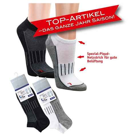 Socks 4 Fun Sportsocken Sneaker Sport Socks Wandersocken 3er Bündel (3-Paar, 3 Paar)