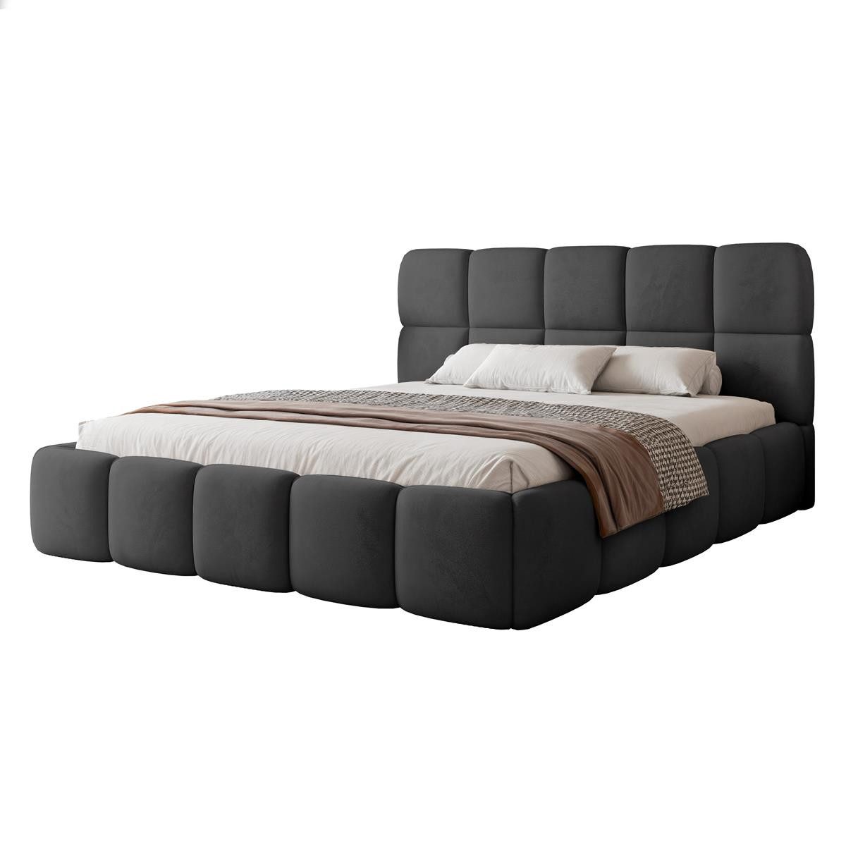 Compleo Polsterbett Stauraumbett modern CLOUDY, Komfortbett, günstig online kaufen