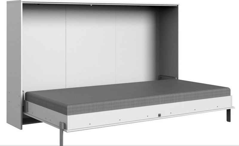 Wimex Schrankbett Juist (Juist, 1-St., Schrankbett) 90x200cm weiß horizontal klappbar