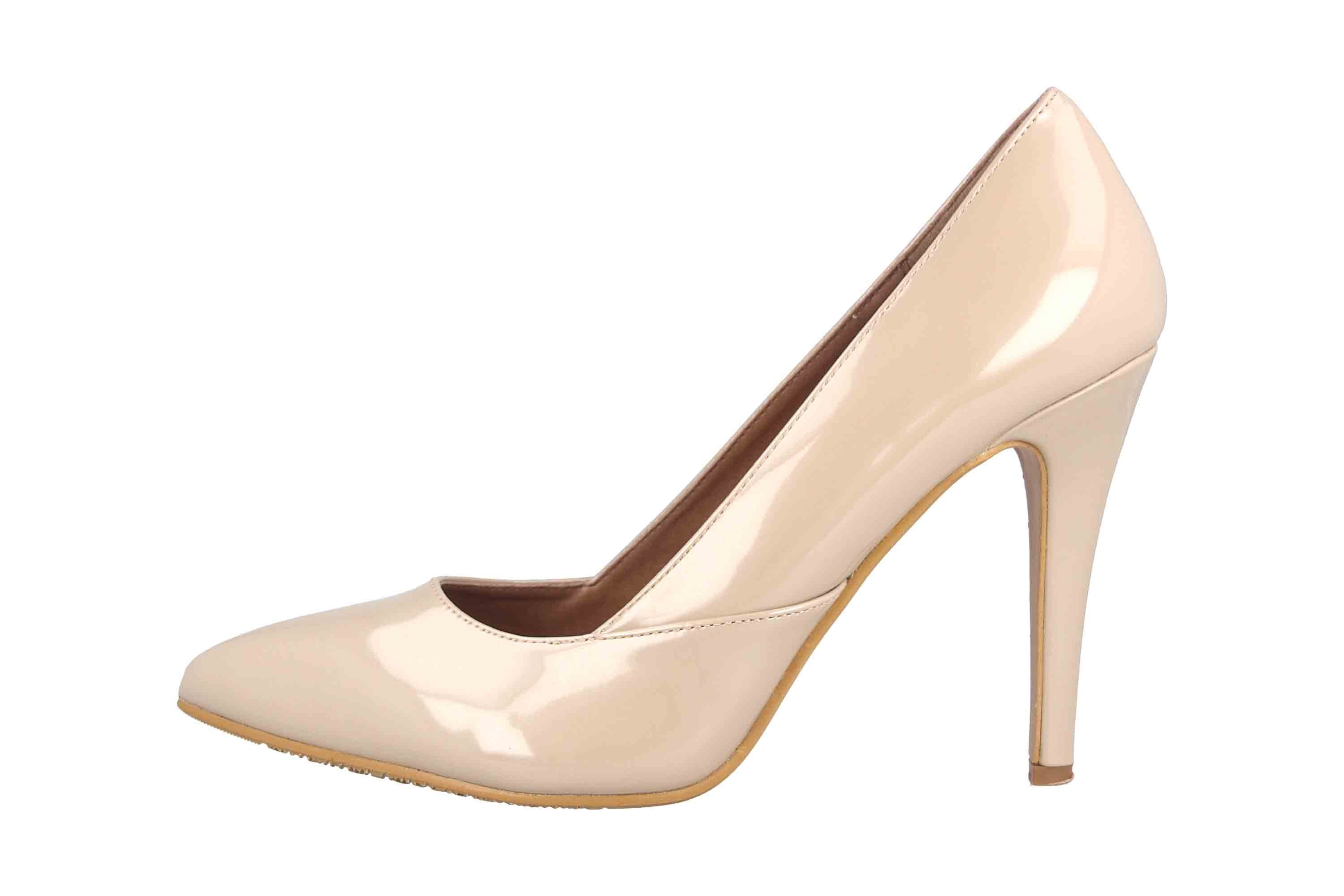 Andres Machado AM5471 Carol Crema High-Heel-Pumps