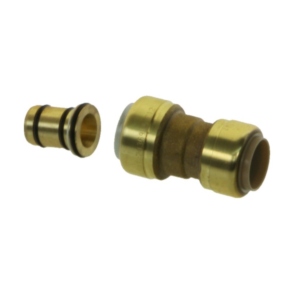 Fränkische Rohrwerke Wasserrohr Alpex F 50 PROFI Steckverbinder Conex B Push 20-18 mm CU, 86920739