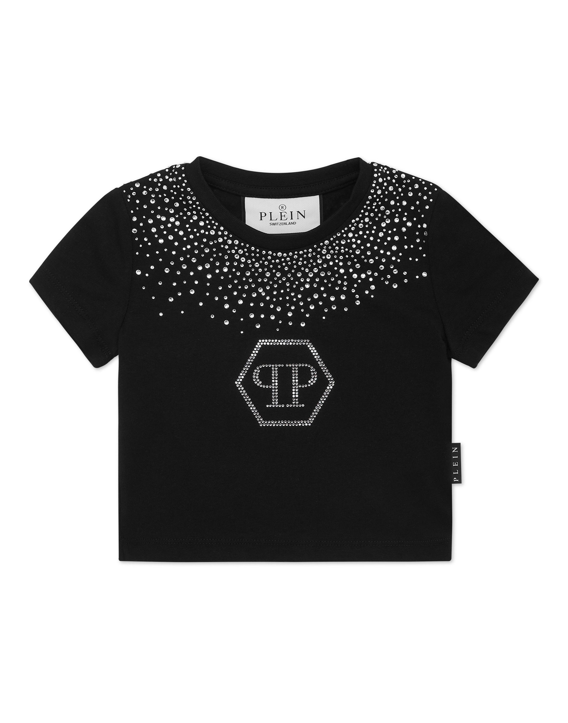 T-Shirt Hexagon Verziert