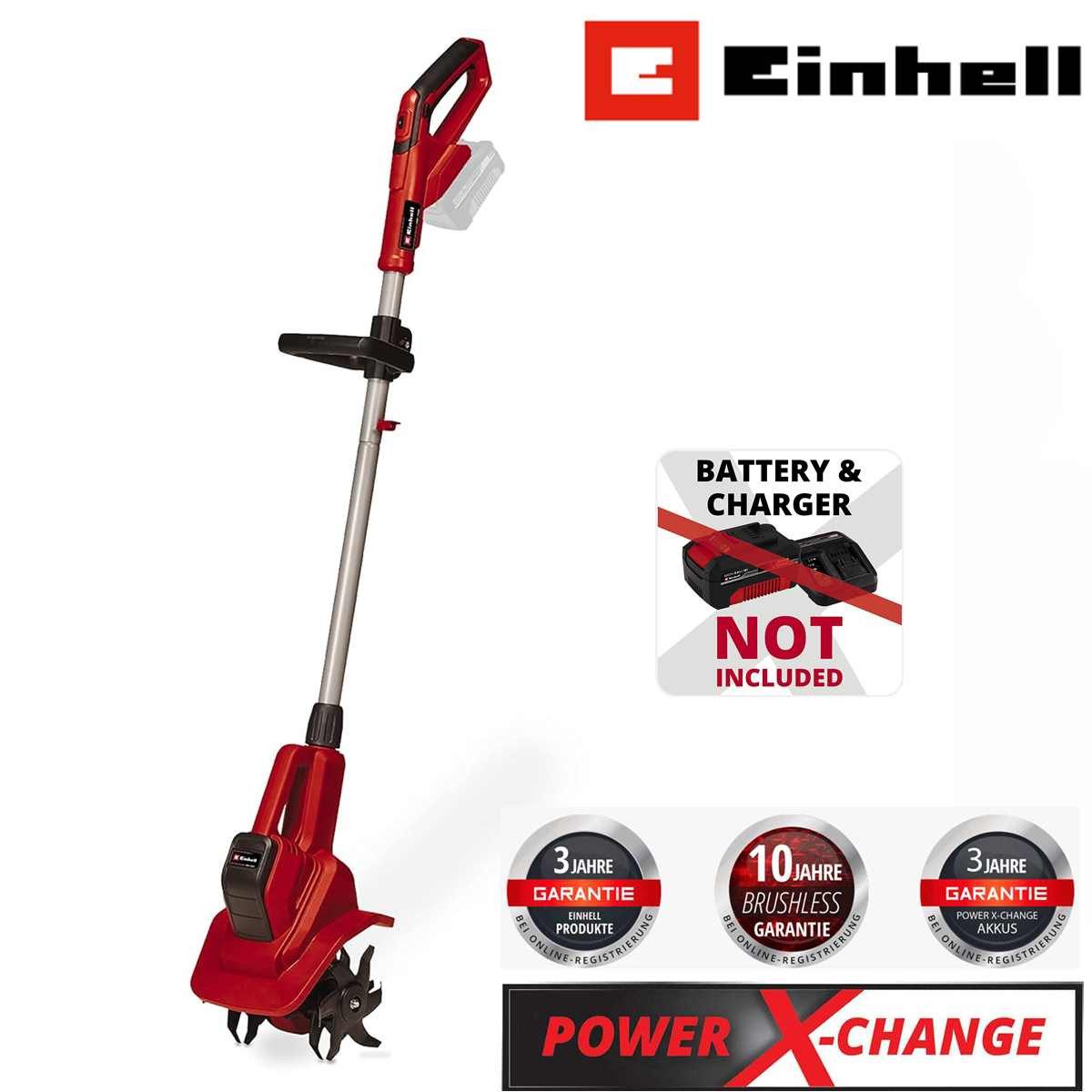 Einhell Akku-Motorhacke Akku-Bodenhacke GE-CR 18/20 Li E-Solo 18V günstig online kaufen