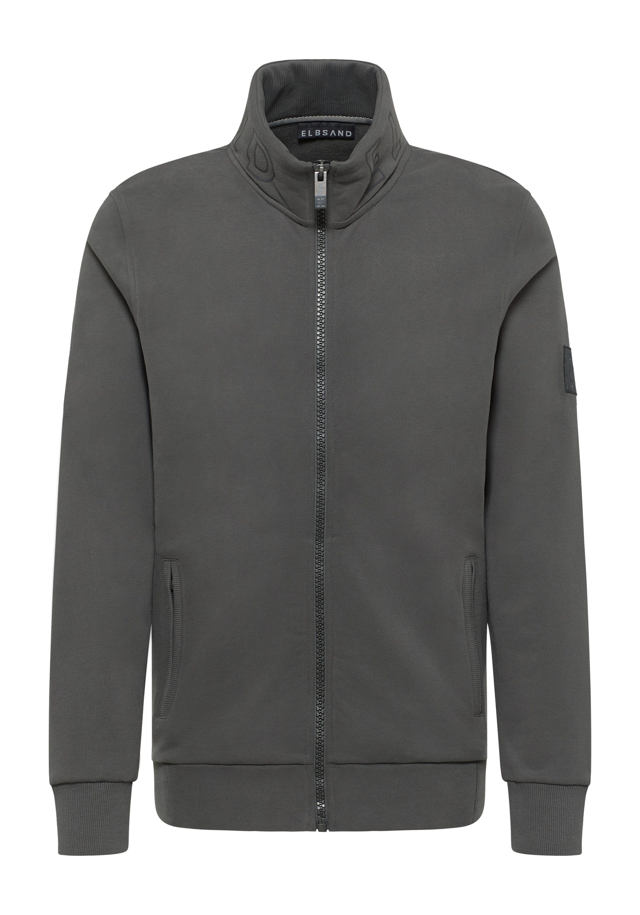 Elbsand Sweatjacke Borge Herren Reißverschluss, loose günstig online kaufen