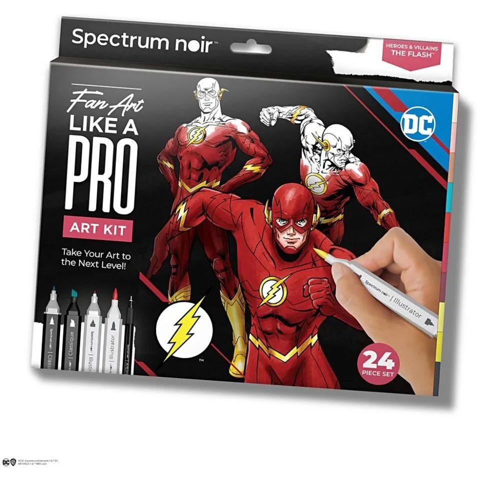 creativ company Kreativset Spectrum Noir Kreativ Set Illustration, 24-tlg.