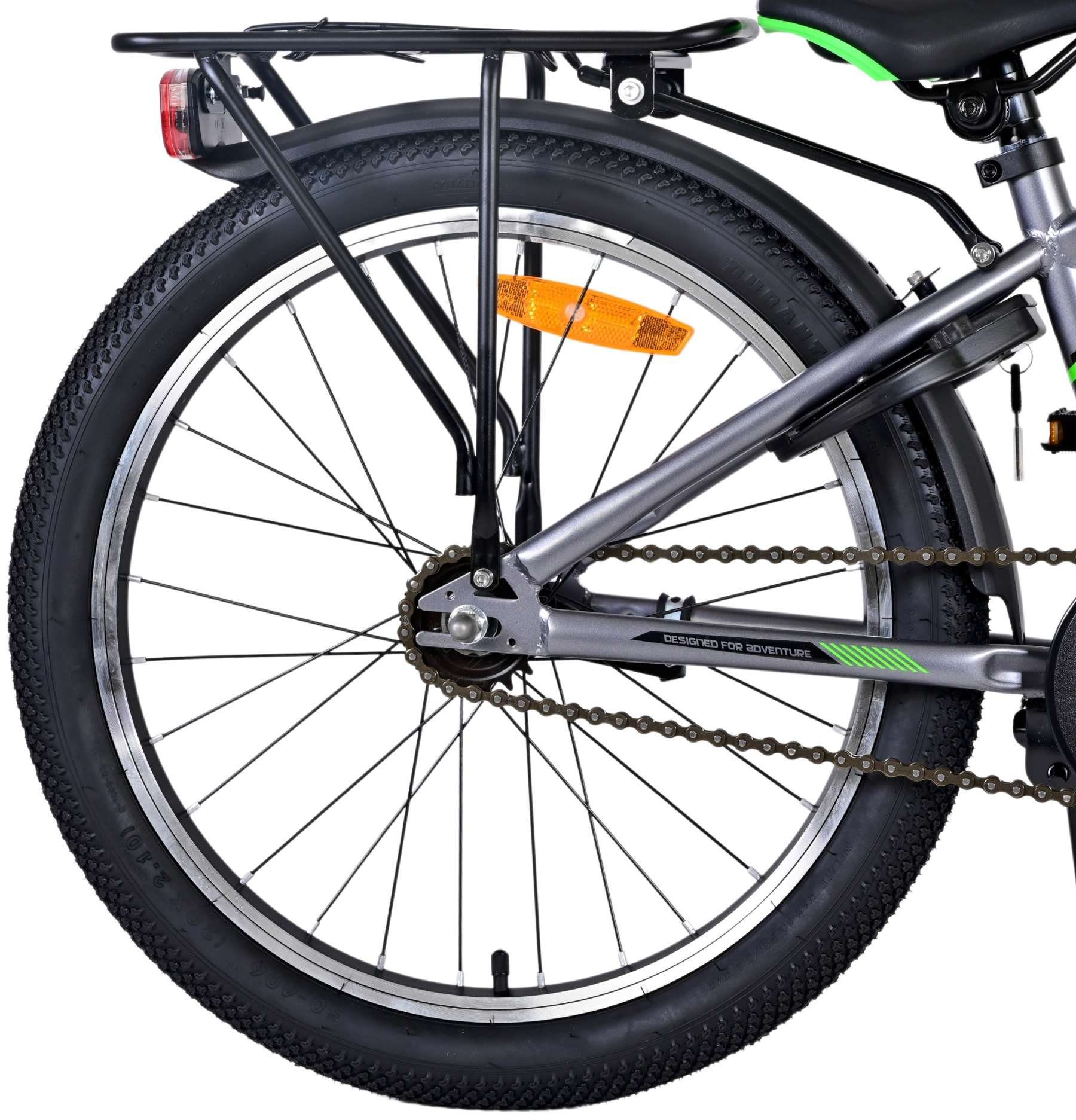 Volare Kinderfahrrad - Cross - Jungen - 26/ 24/20 Zoll- bis 115 kg - Rücktrittbremse, 85% zusammengebaut, 8 - 12 Jahre, Aluminiumfelgen