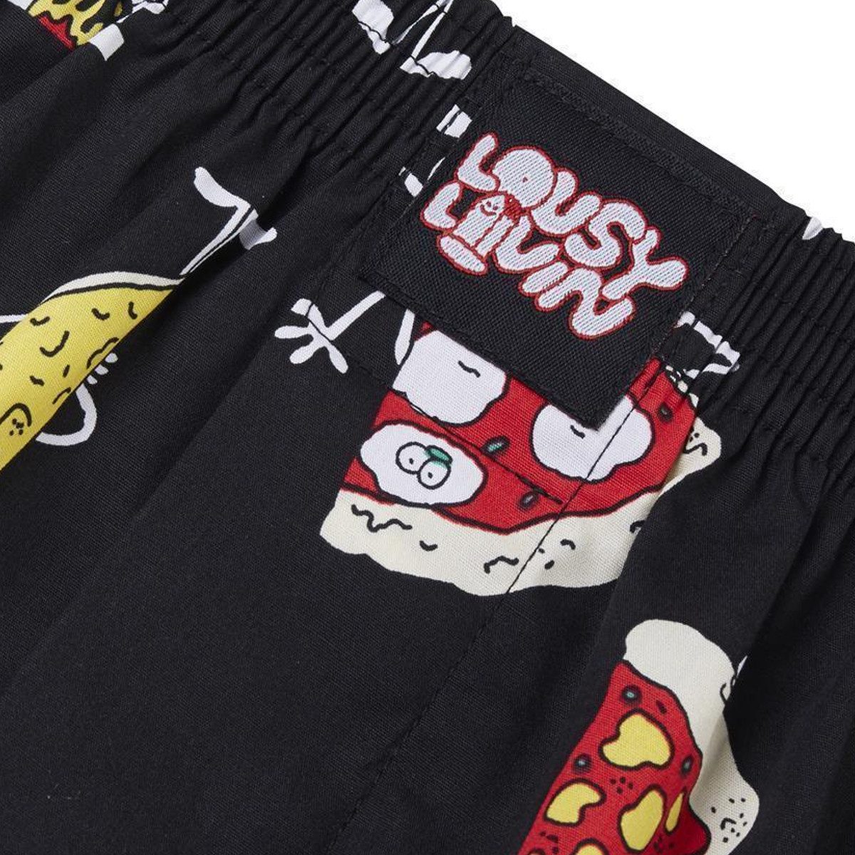 Lousy Livin Boxershorts Lousy Livin Boxershorts "Pizza" Black XS (Boxershor günstig online kaufen