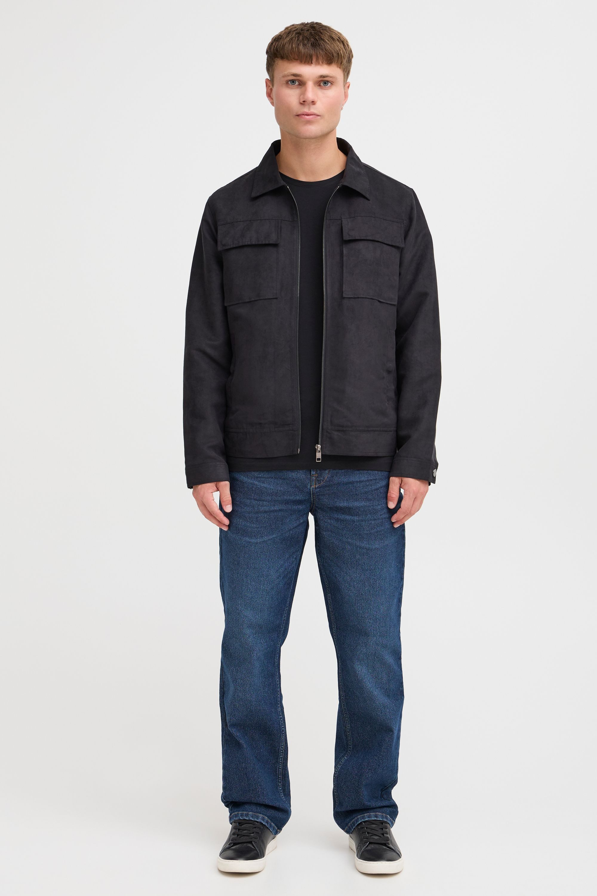 !Solid Lederjacke SDVamos Modische Jacke günstig online kaufen