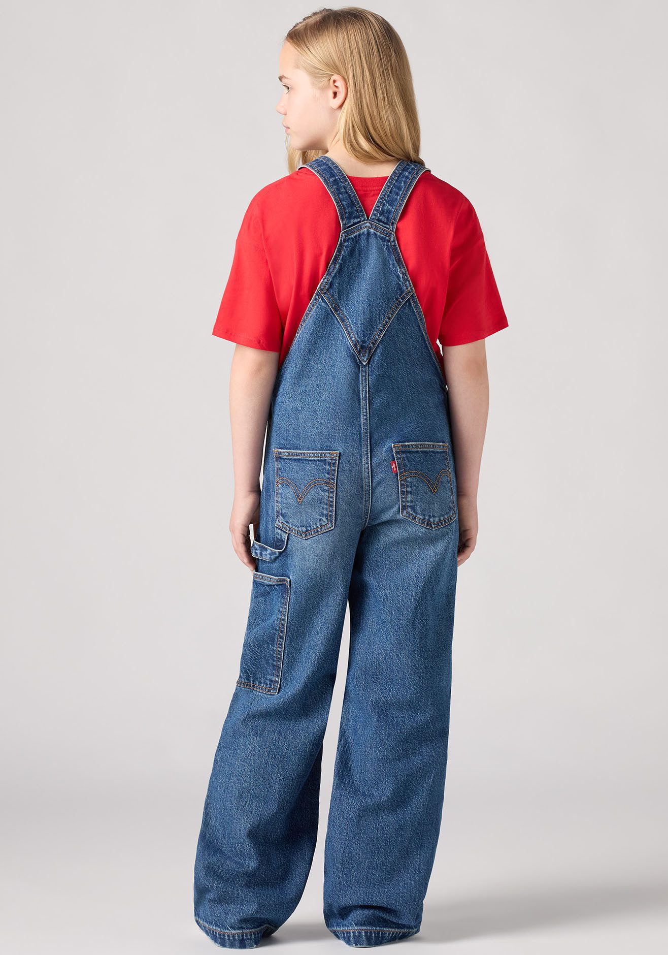 Levi's® Kids Jeanslatzhose LVG BAGGY OVERALL for GIRLS