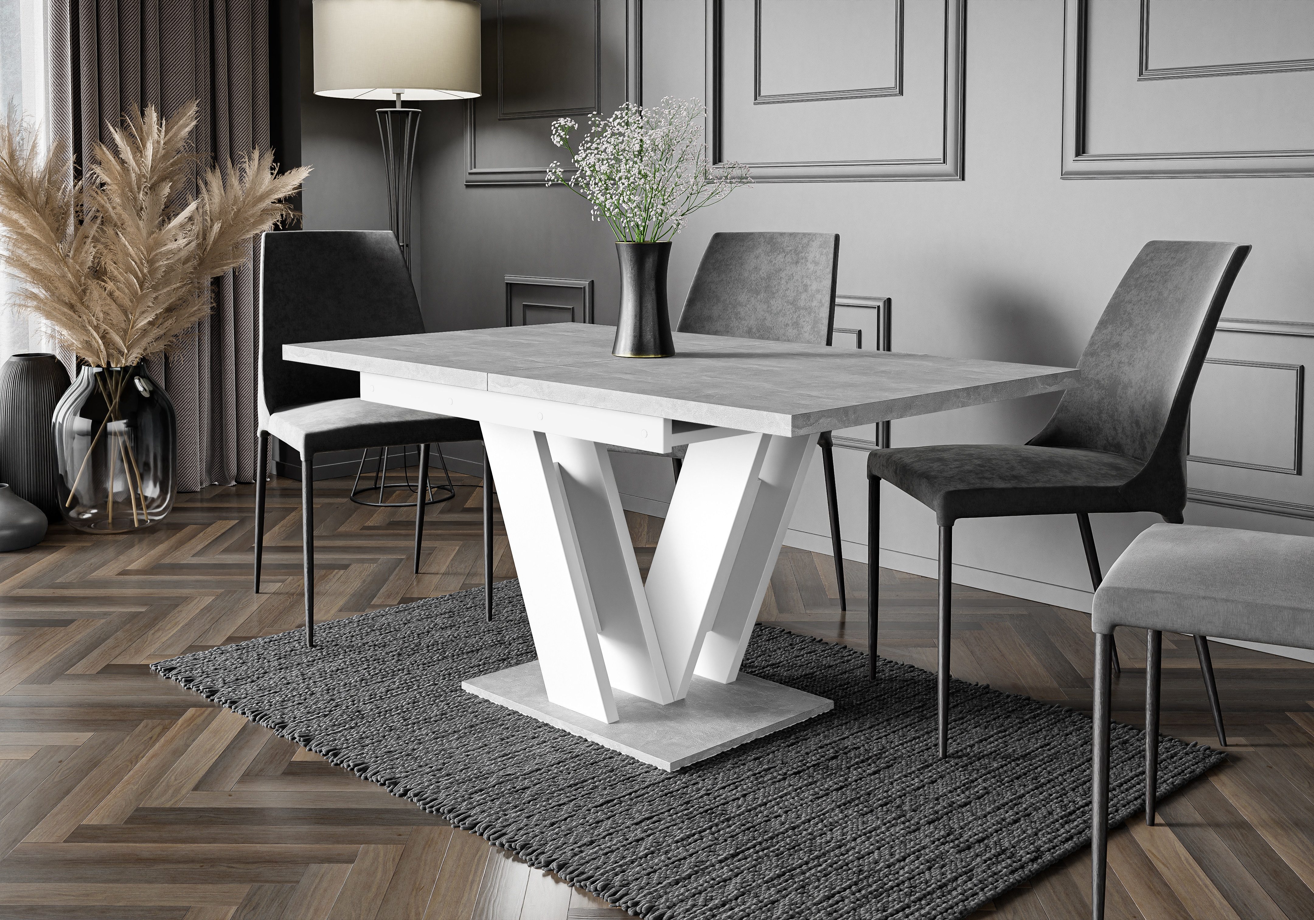 ALTDECOR Esstisch ASIV (Esstisch ausziehbar, Esszimmertische, günstig online kaufen