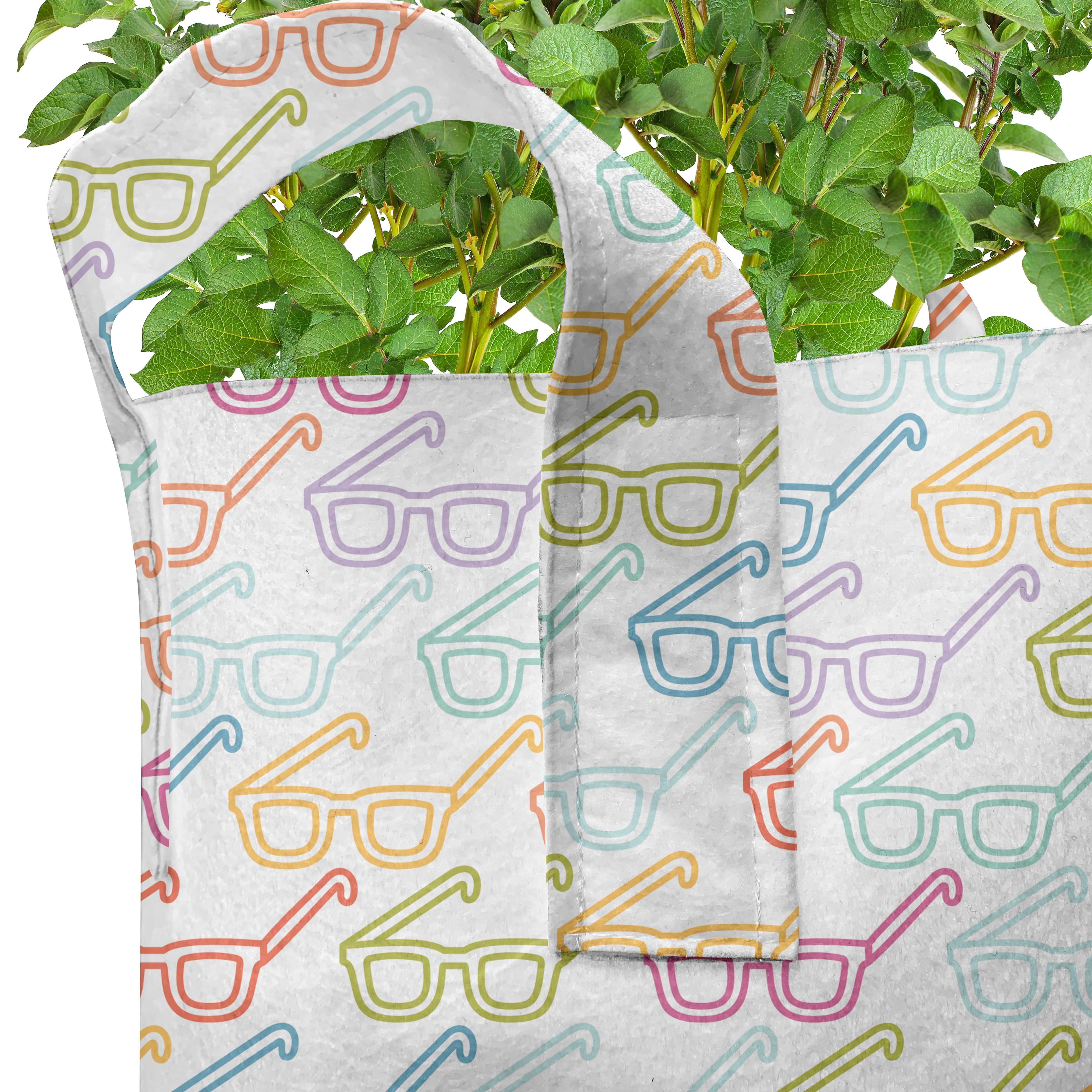 mit Stofftöpfe Pflanzkübel Indie Brillen Abakuhaus für Griffen Pflanzen, Klassische hochleistungsfähig Bunte