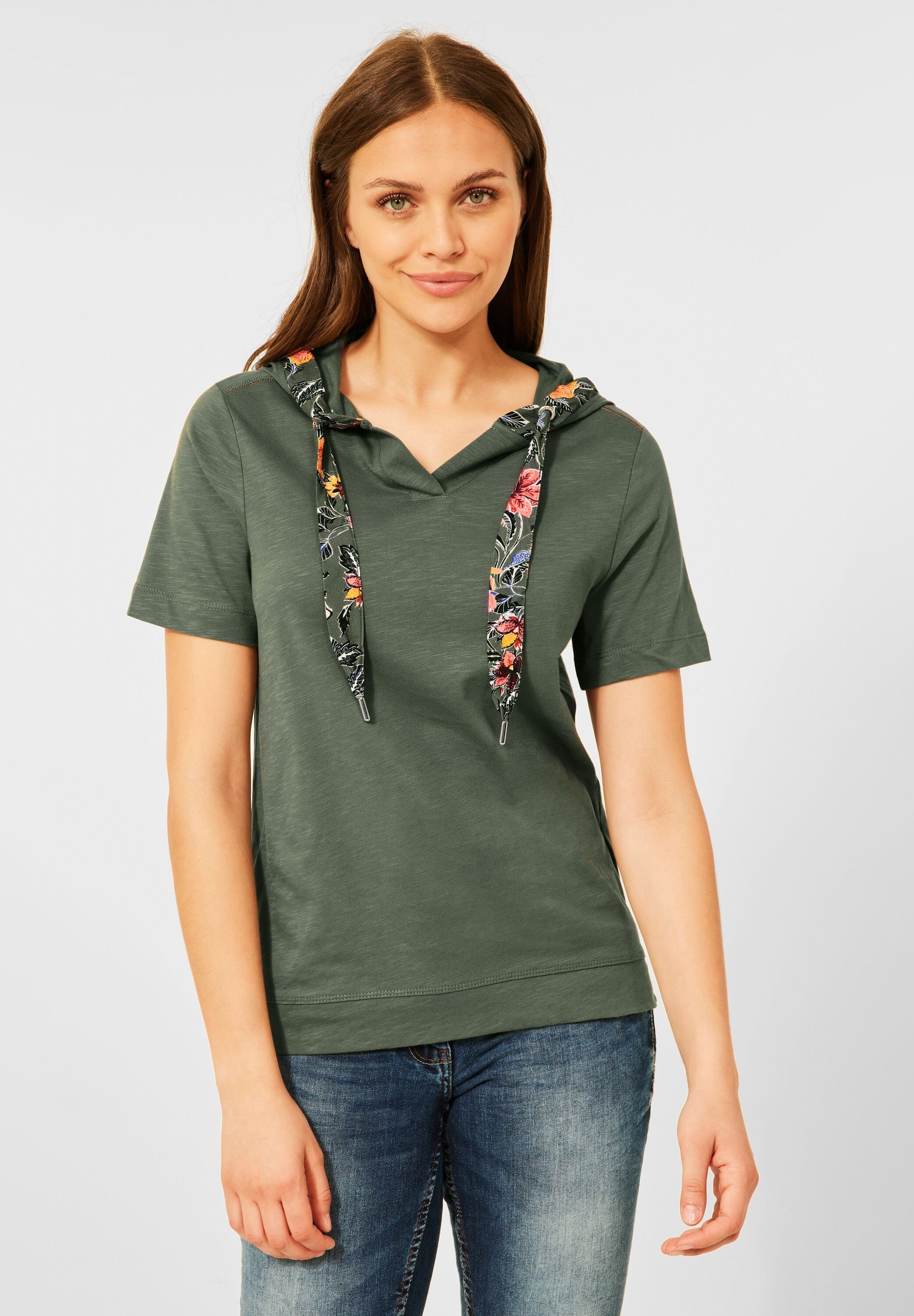 Cecil Kapuzenshirt »T-Shirt mit Kapuze« im Hoodie-Style online kaufen | OTTO