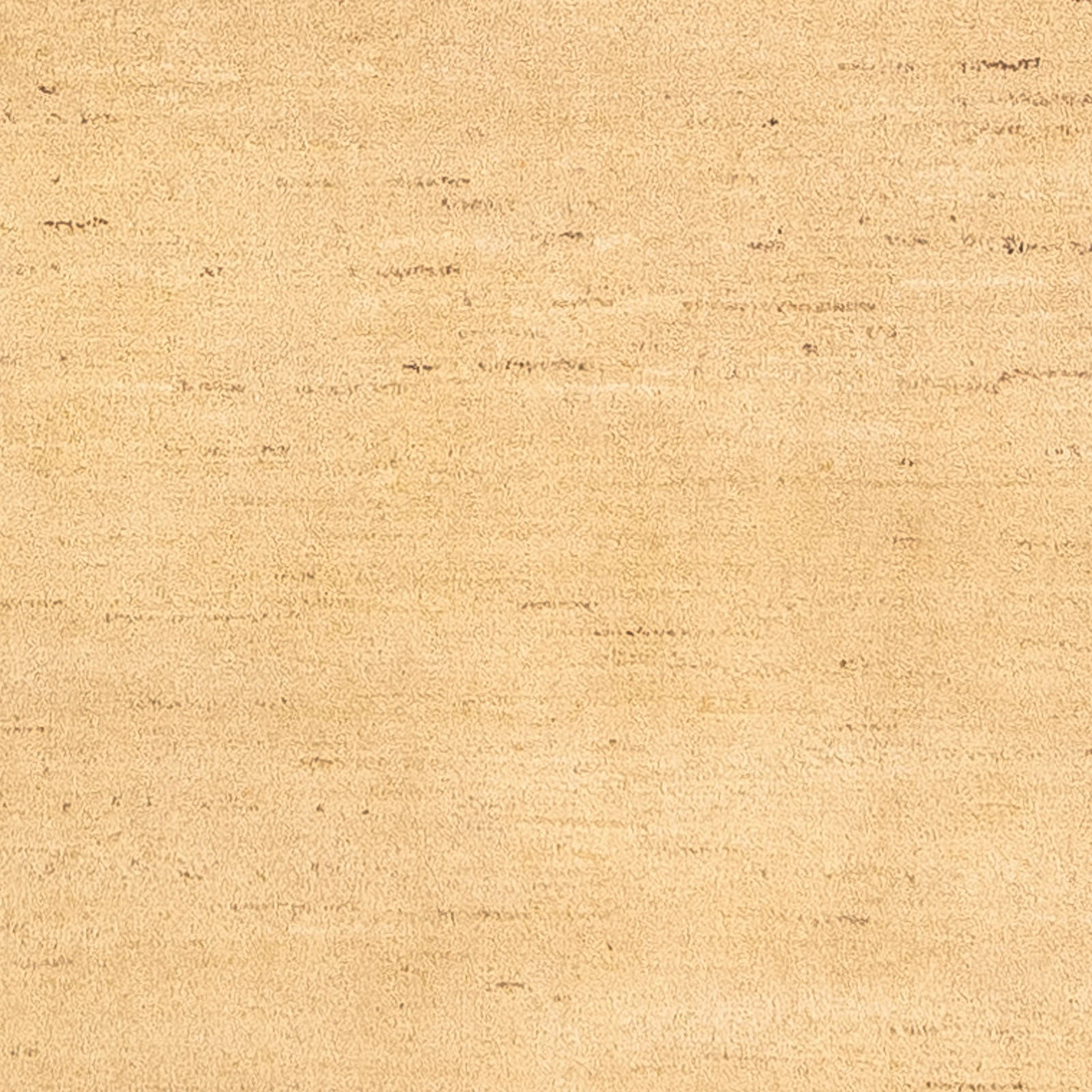 Wollteppich Gabbeh - x Zertifikat - Handgeknüpft, 99 - Indus 18 Höhe: Einzelstück beige, morgenland, 158 cm rechteckig, mit Wohnzimmer, mm,