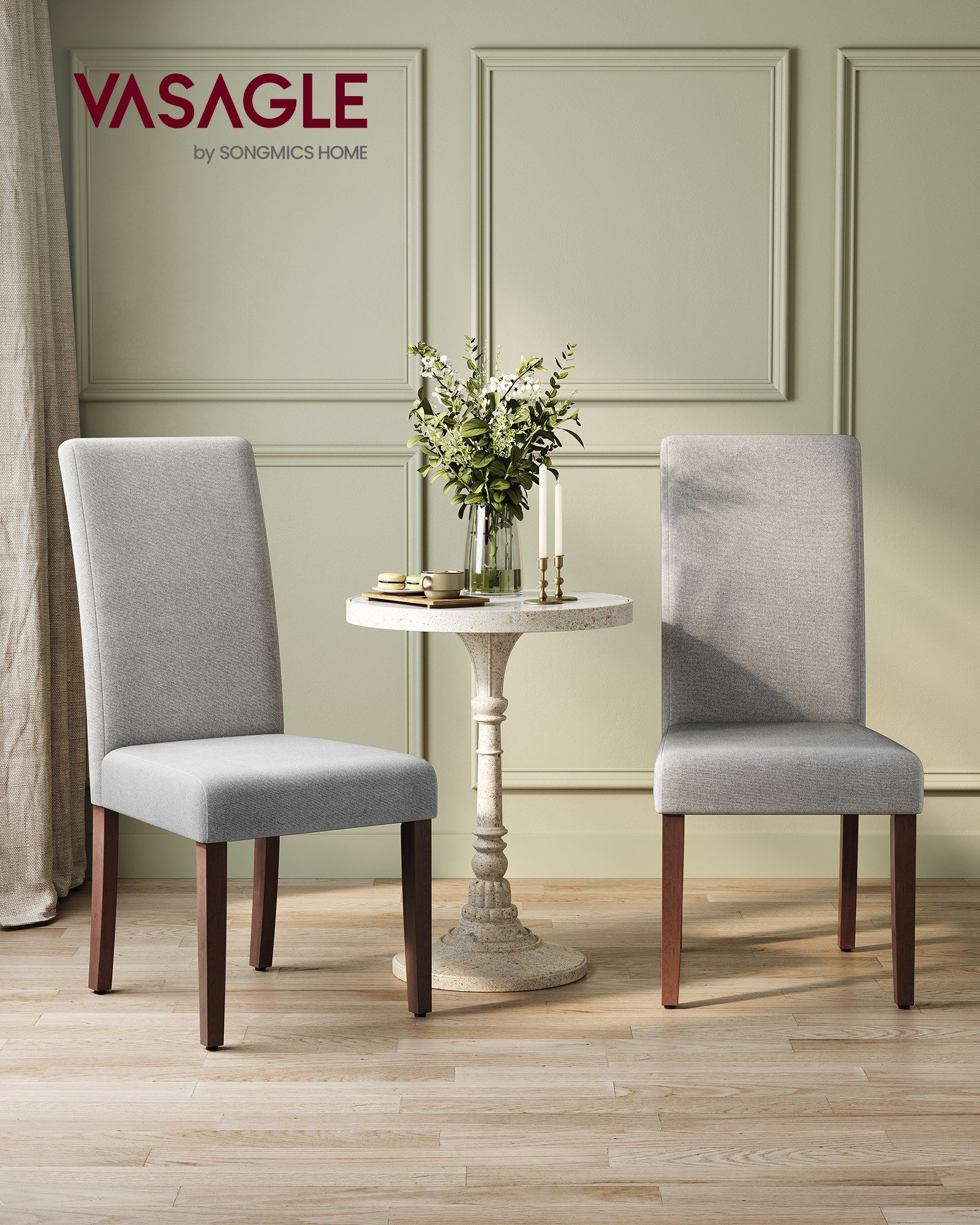 VASAGLE Esszimmerstuhl 2er Set/ 4er Set/ 6er Set Esszimmerstühle, Küchenstu günstig online kaufen