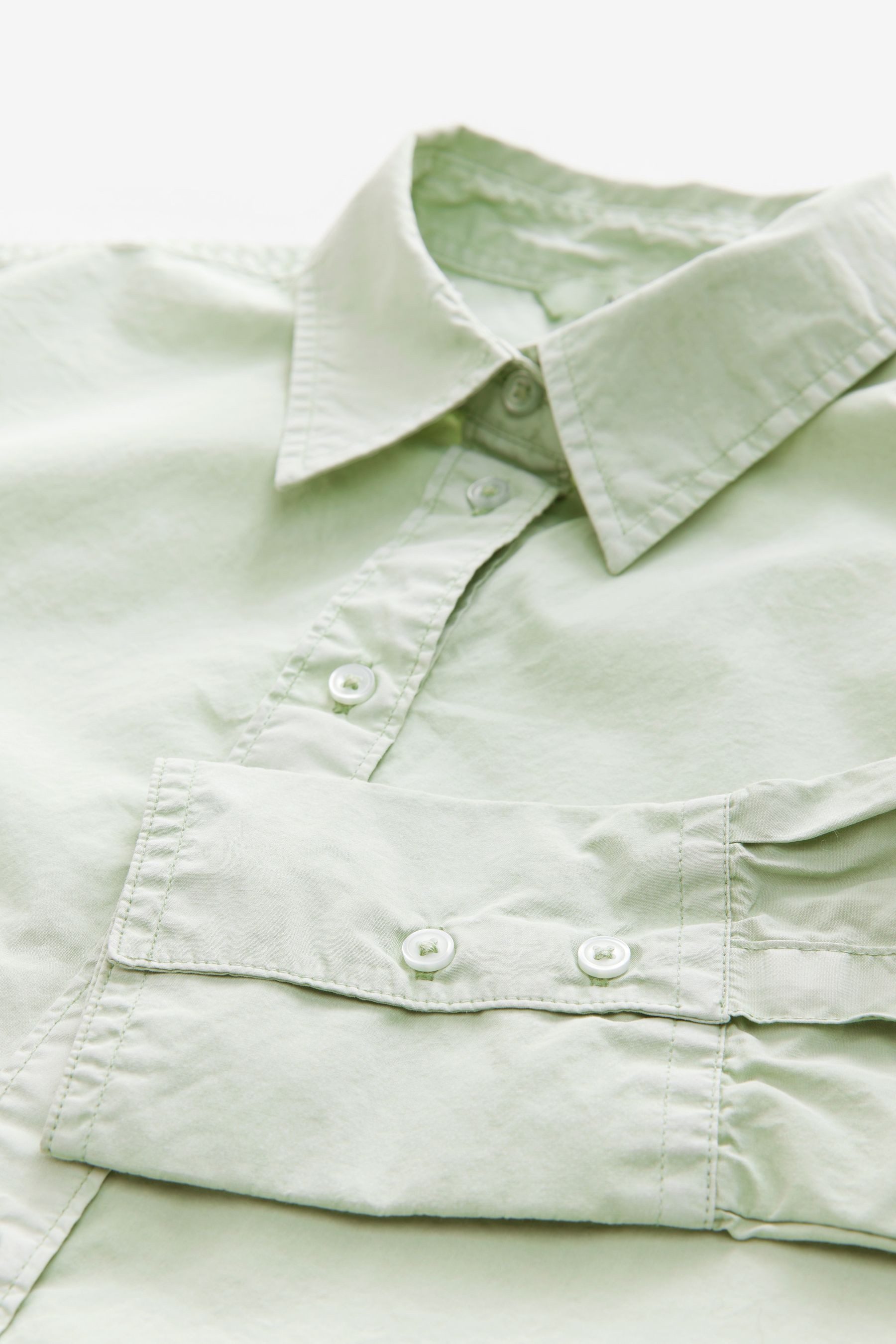 Next Langarmhemd Gewaschenes übergroße Bluse aus günstig online kaufen