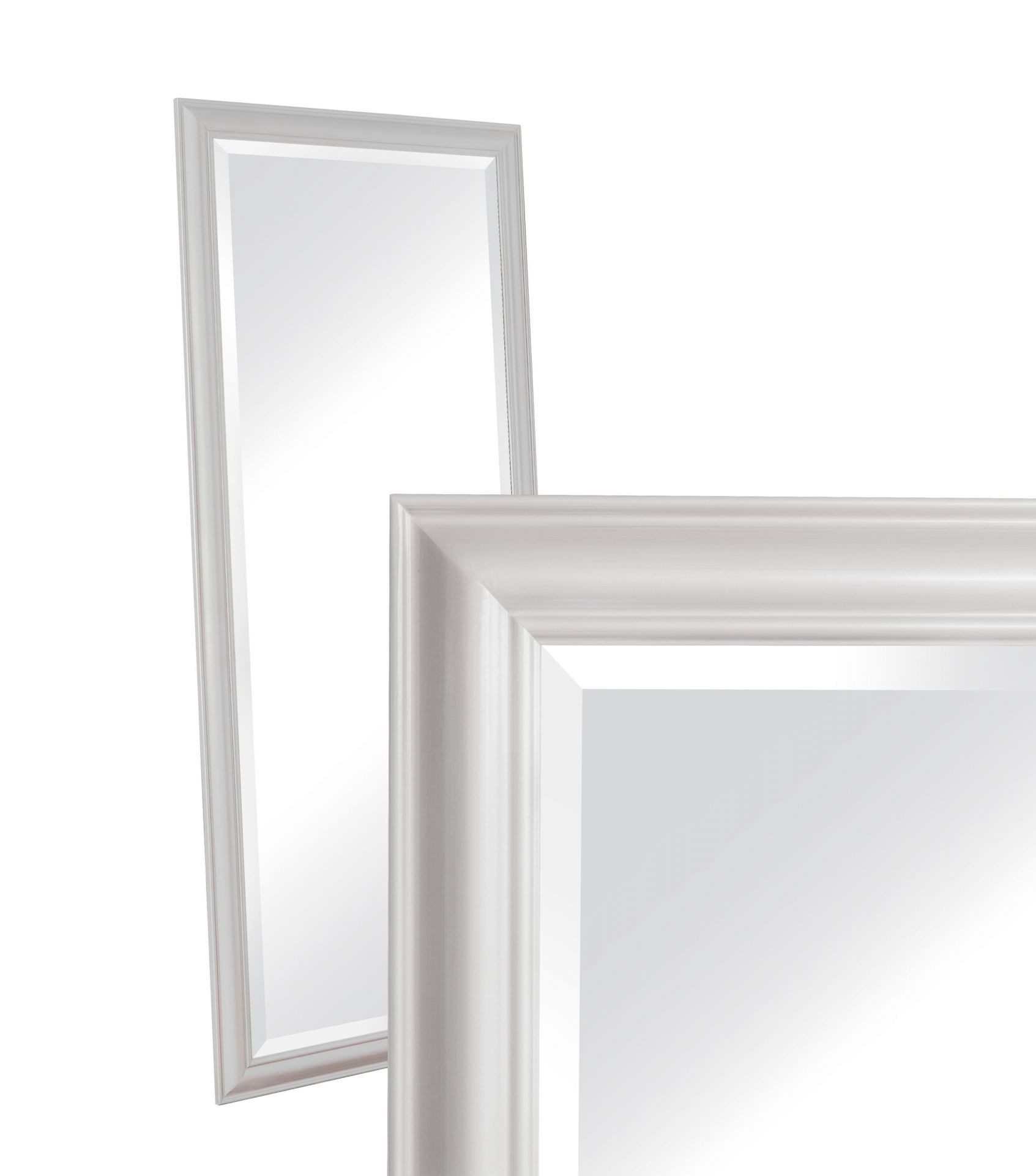 dasmöbelwerk Wandspiegel Wandspiegel Schlicht Weiß 180x80 günstig online kaufen