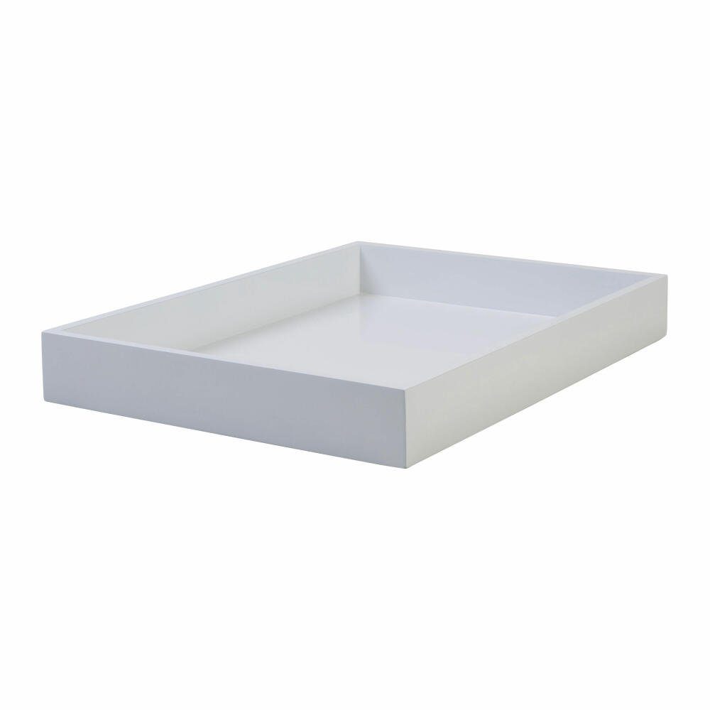 Tablett Spa M Weiß 40 x 29 cm