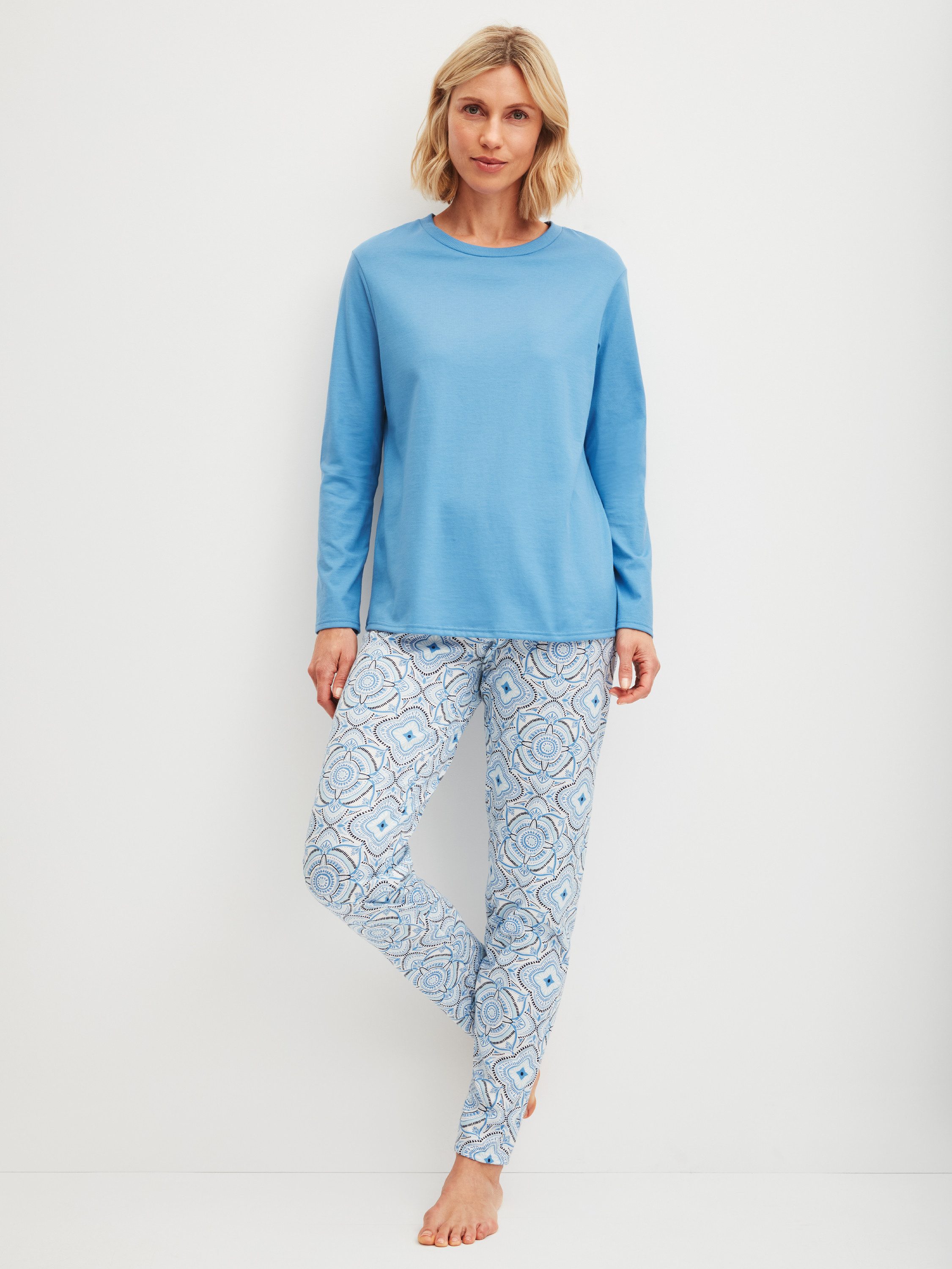 CALIDA Pyjama Cotton Stripes Damen (2 günstig online kaufen