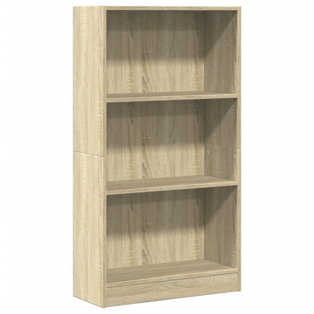 vidaXL Bücherregal Bücherregal Sonoma-Eiche 60x24x109 cm Holzwerkstoff, 1-t günstig online kaufen