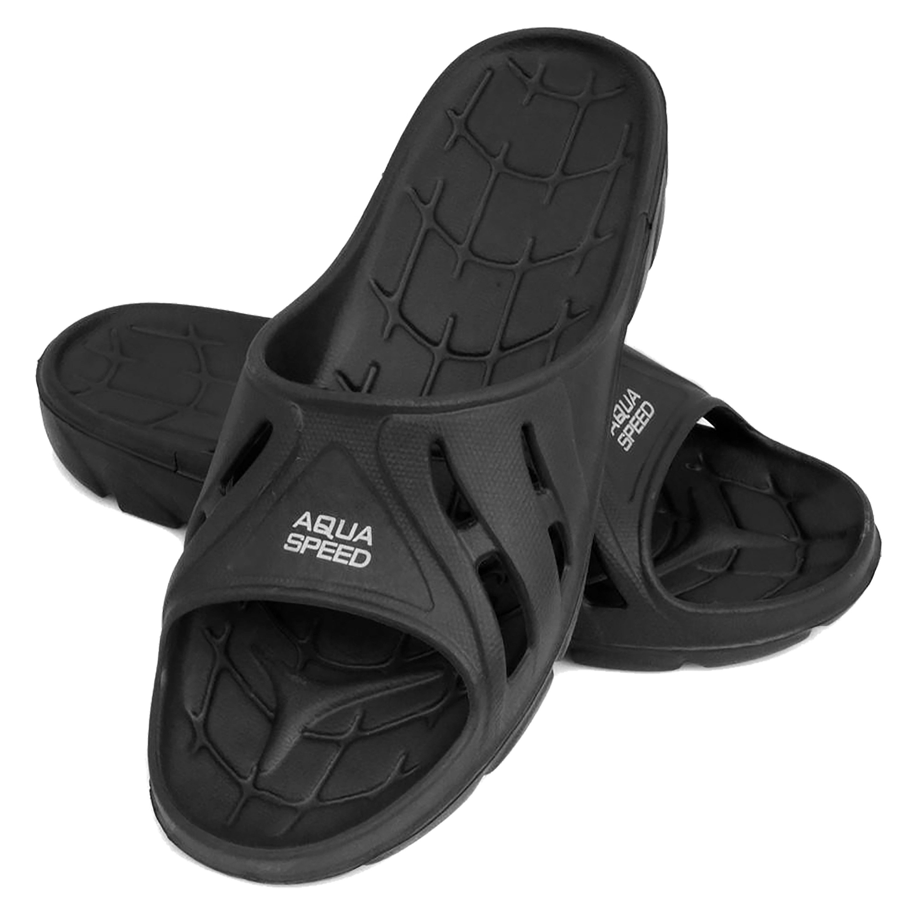 Aqua Speed Badelatschen ALABAMA Herren + Mikrofaserhandtuch Badepantolette günstig online kaufen