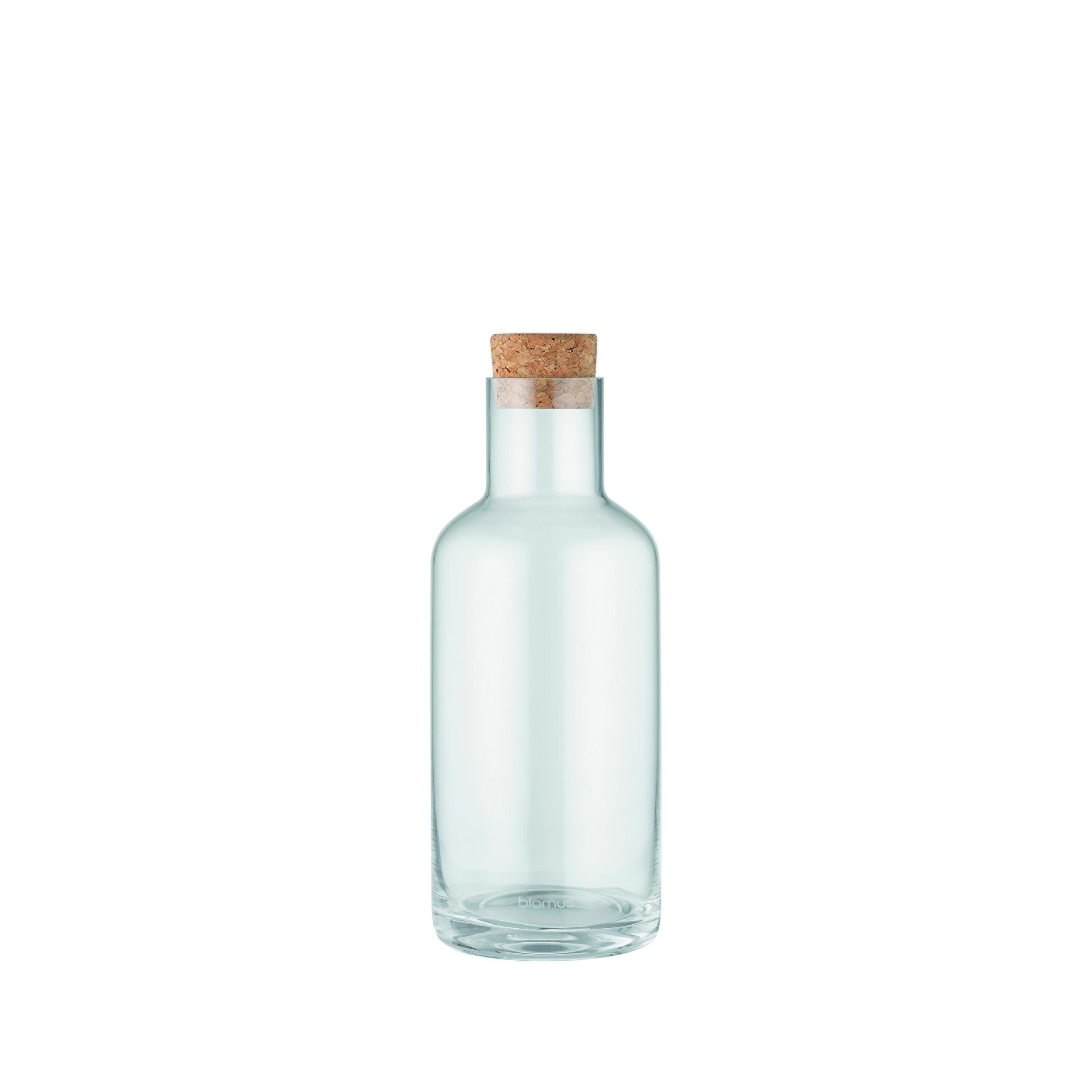 blomus Wasserkaraffe -HYDRA- Karaffe aus Glas, mit Korkdeckel, Wasserkrug, (1x Karaffe inkl. Korkdeckel), mundgeblasenes Glas, verschiedene Größen, raffinierte Eleganz