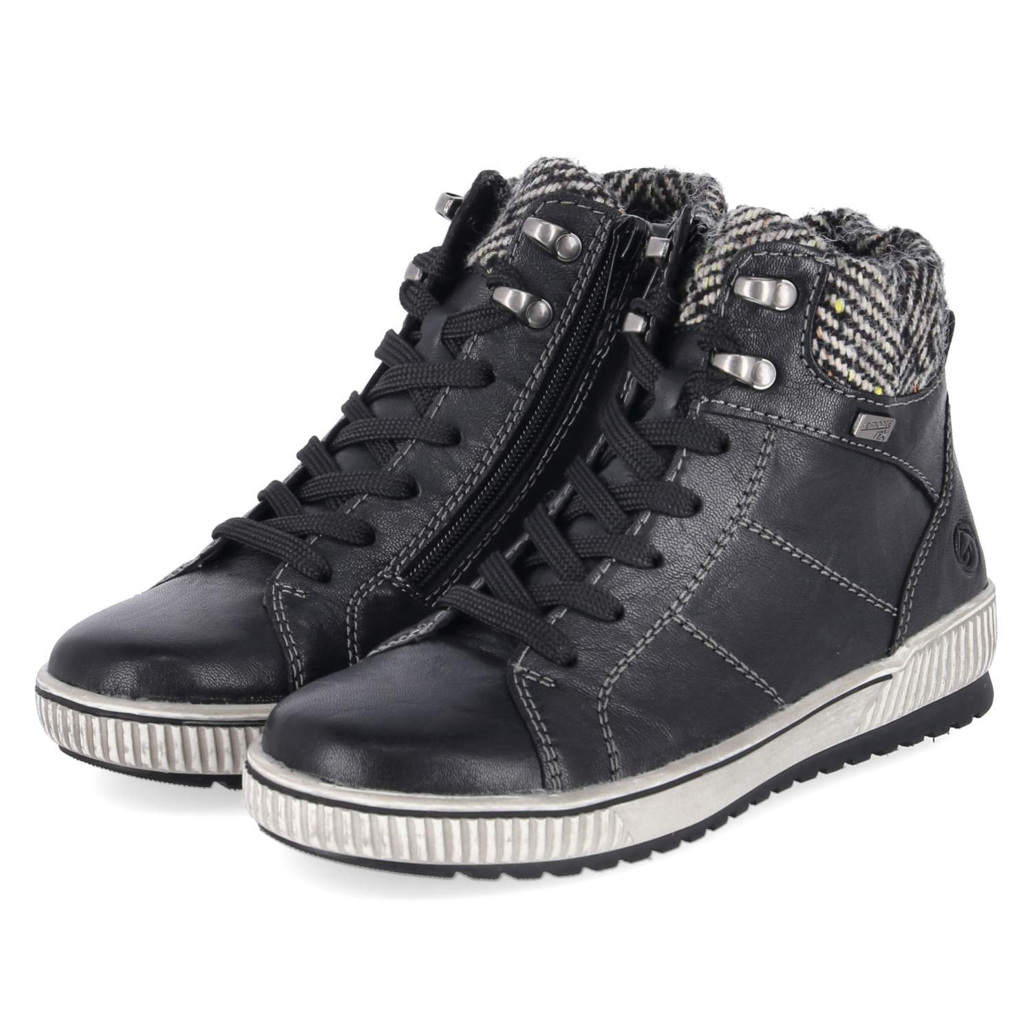 Remonte Remonte D0784-03 Damen Leder & Textil black Winterstiefel
