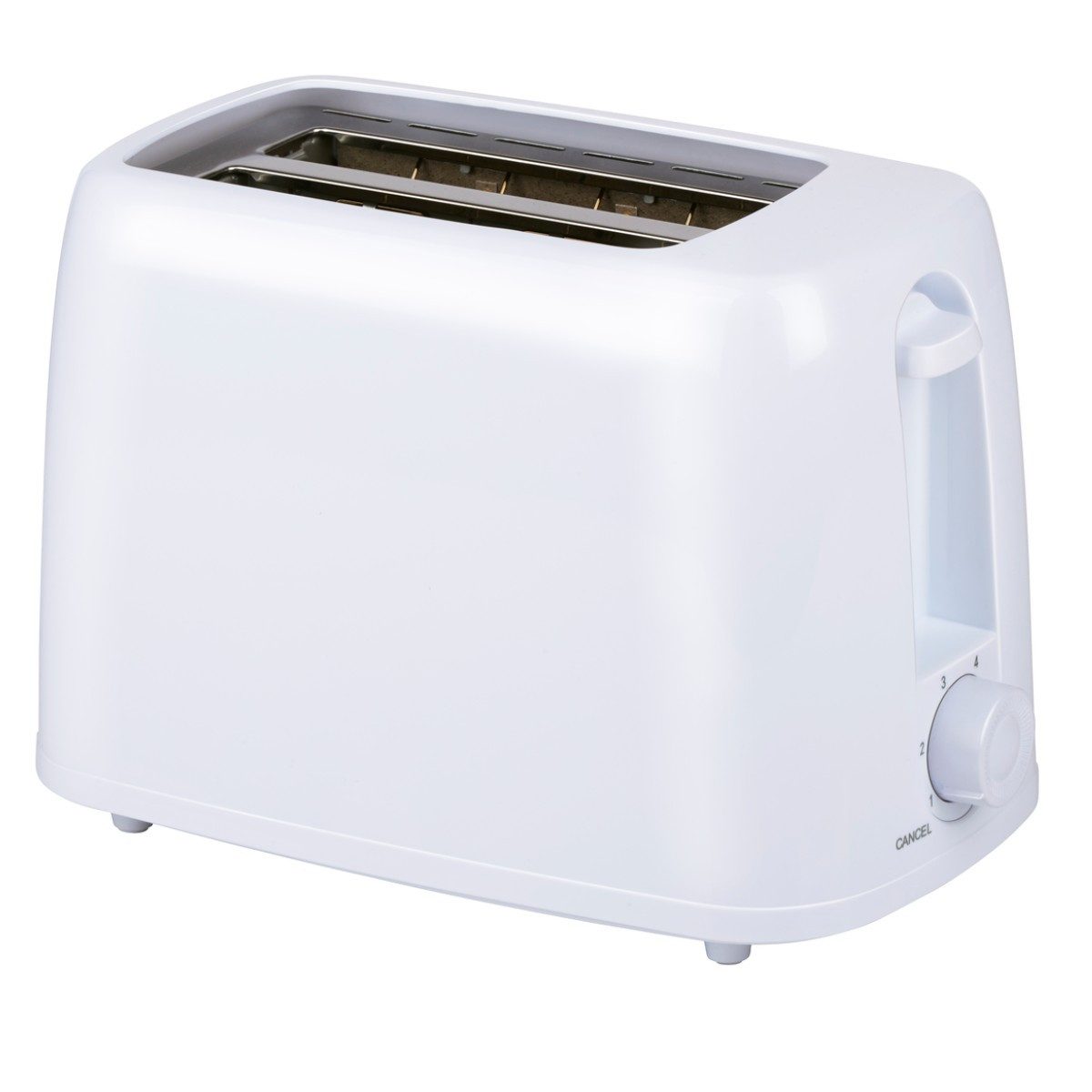 Alpina Brötchenröster alpina Toaster 650W - Toaster mit 6 Bräunungsstufen