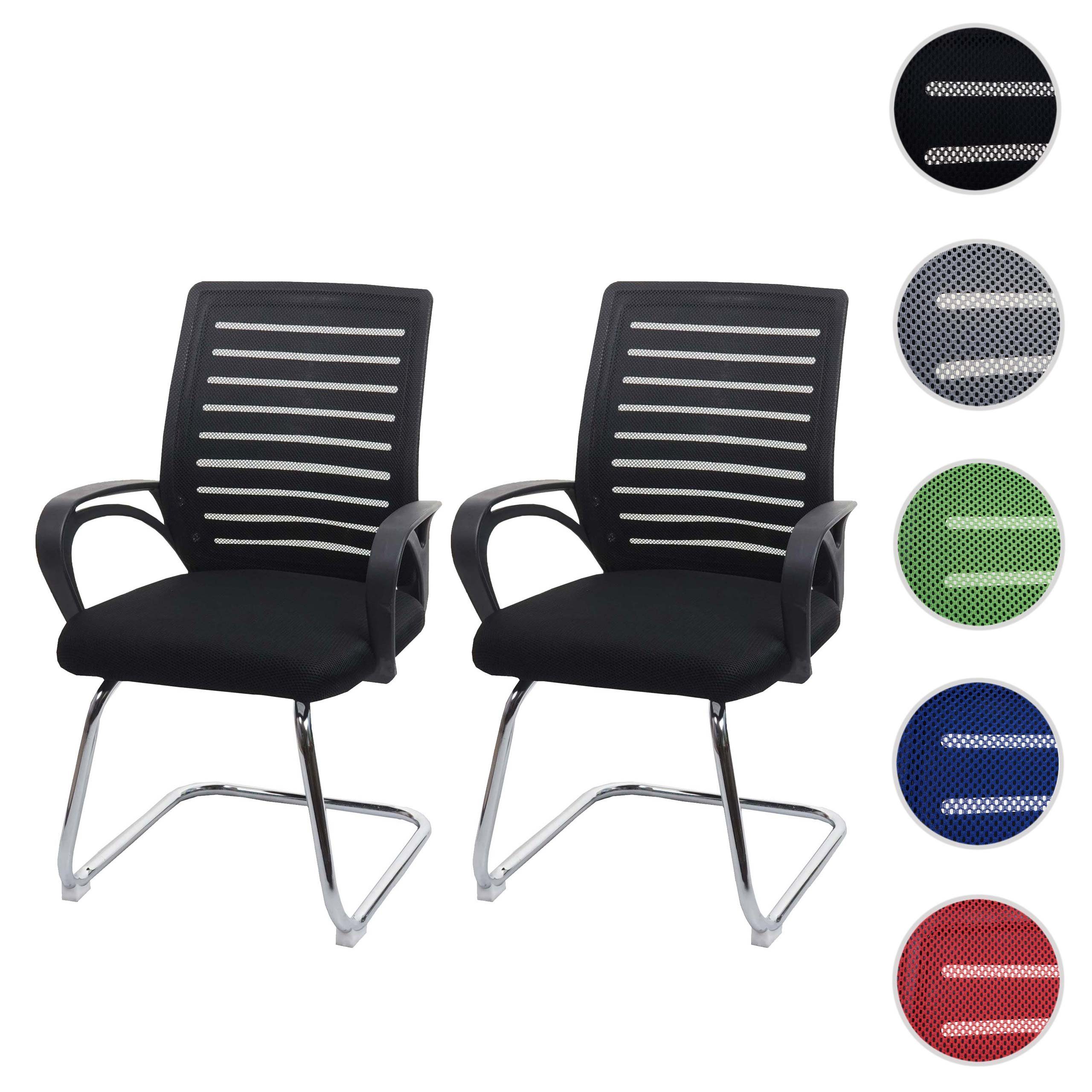 MCW Besucherstuhl MCW-K51 (Set), Inklusive Fußbodenschoner, günstig online kaufen
